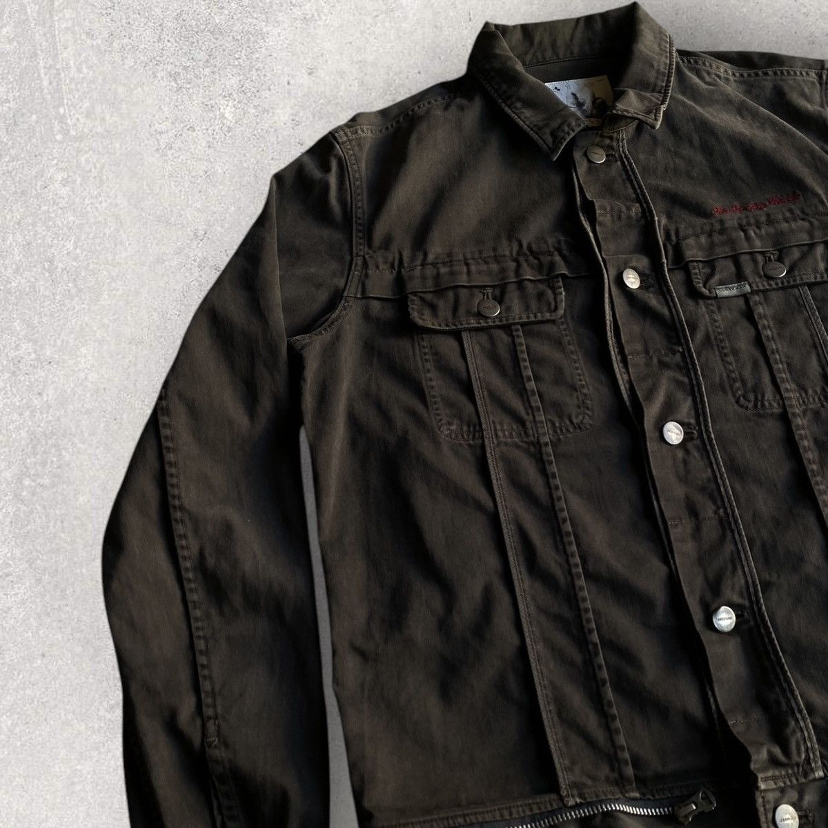 Undercover SS11 Underman Trucker Jacket Size US L / EU 52-54 / 3 - 3 Thumbnail