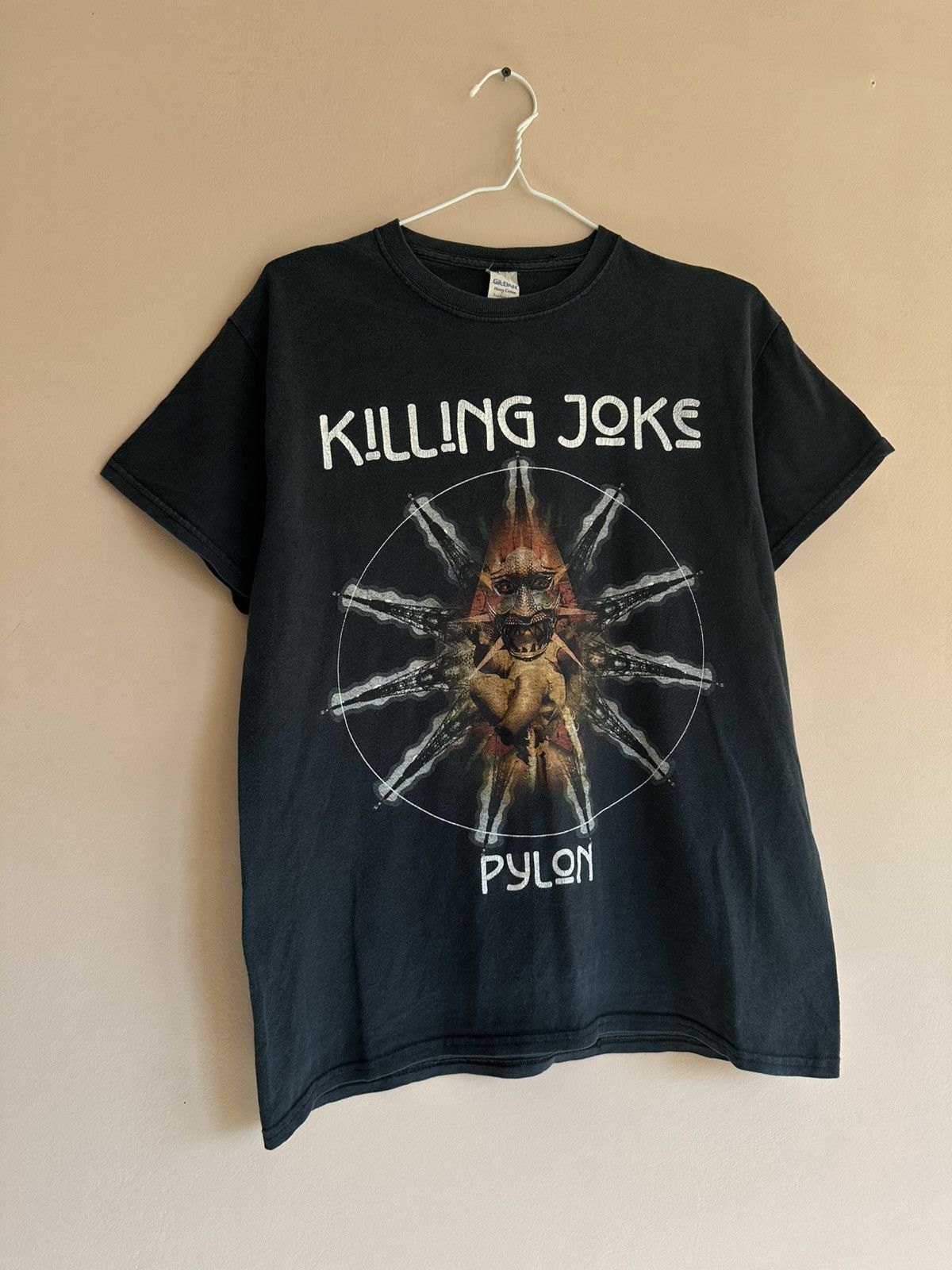 Band Tees Vintage Killing Joke Pylon Big Logo Black T-Shirt Size M Size US L / EU 52-54 / 3 - 2 Thumbnail