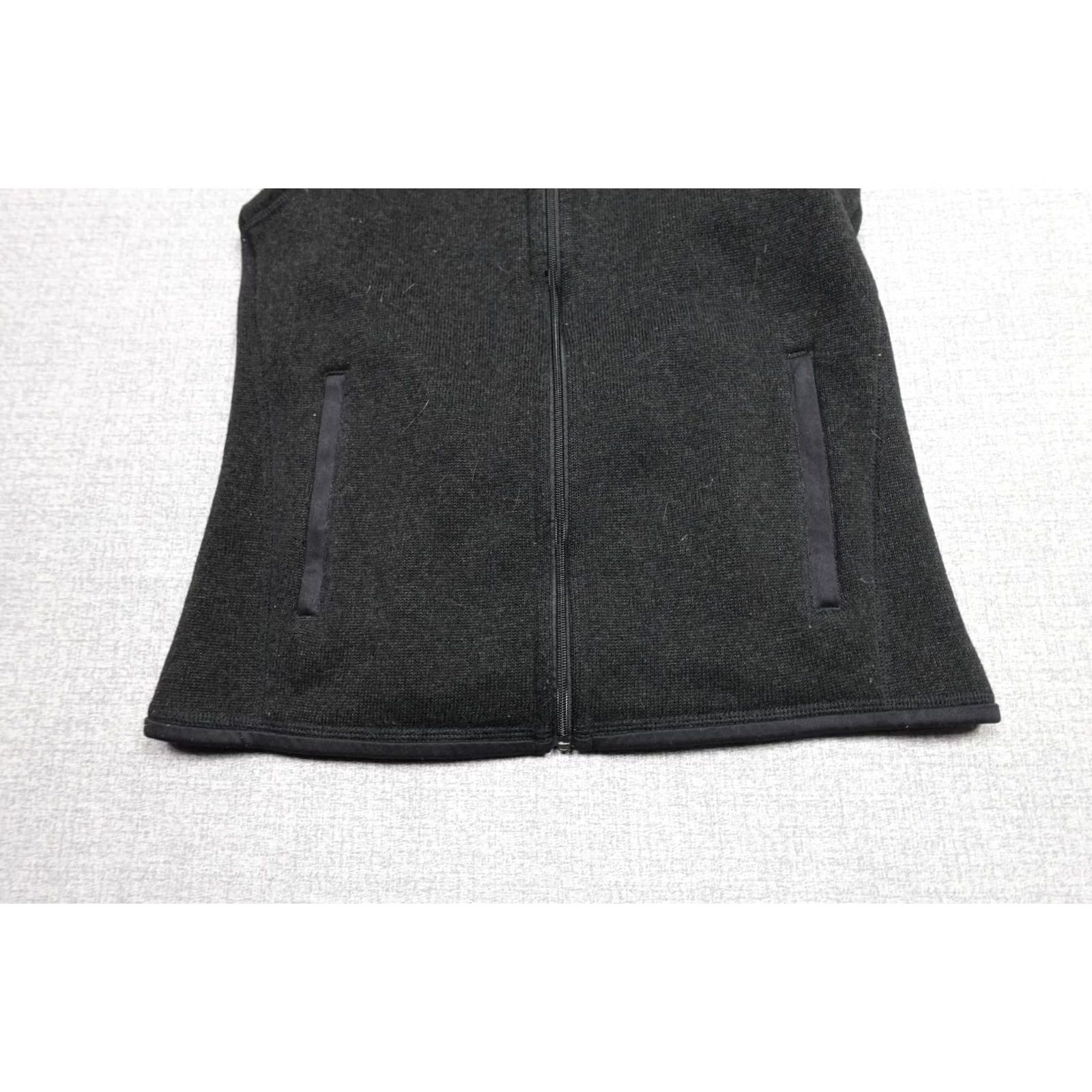 Patagonia Patagonia Vest Womens Small Black Fleece Mock Neck Sleeveless Lightweight Ski Casual Size S / US 4 / IT 40 - 3 Thumbnail