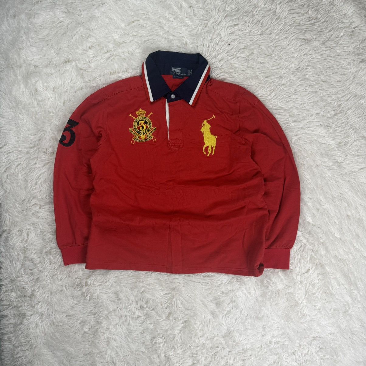 Polo Ralph Lauren Vintage Regby Sweatshirt 00s Old Money