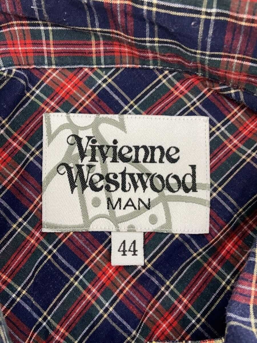 Vivienne Westwood Plaid Orb Short Sleeve Button Shirt Size US S / EU 44-46 / 1 - 4 Thumbnail