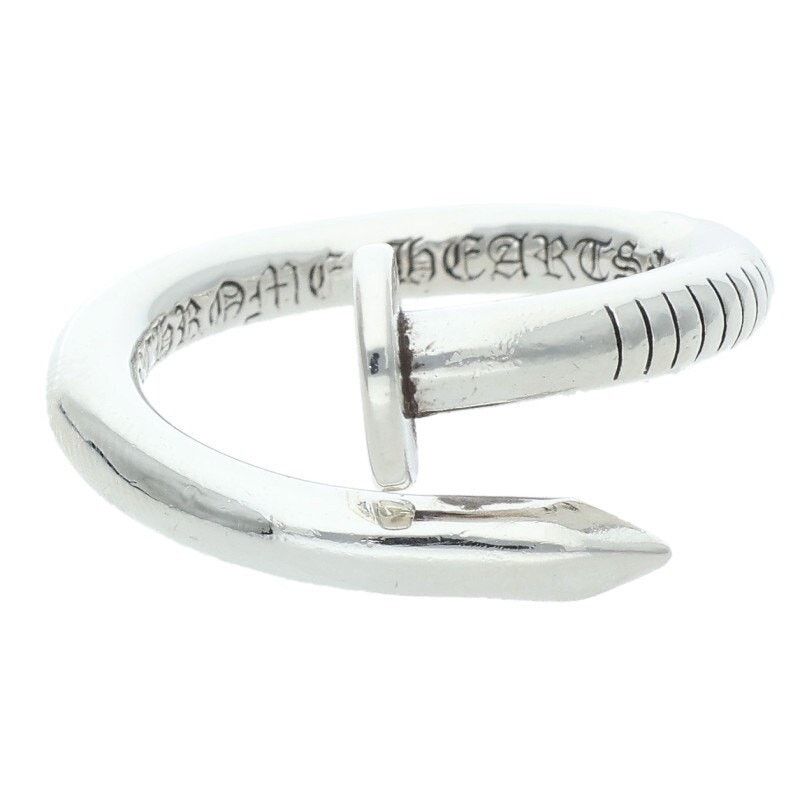 Chrome Hearts Chrome Hearts Nail Flat Silver Ring Size ONE SIZE - 1 Thumbnail