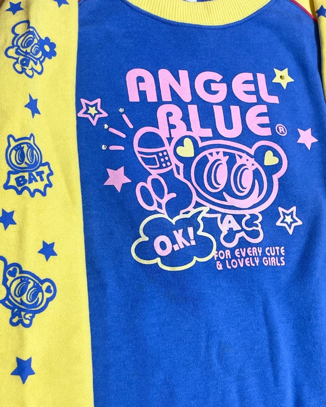 Angel Blue Vintage Angel Blue Raglan Sleeve Sweatshirt Size S / US 4 / IT 40 - 6 Thumbnail