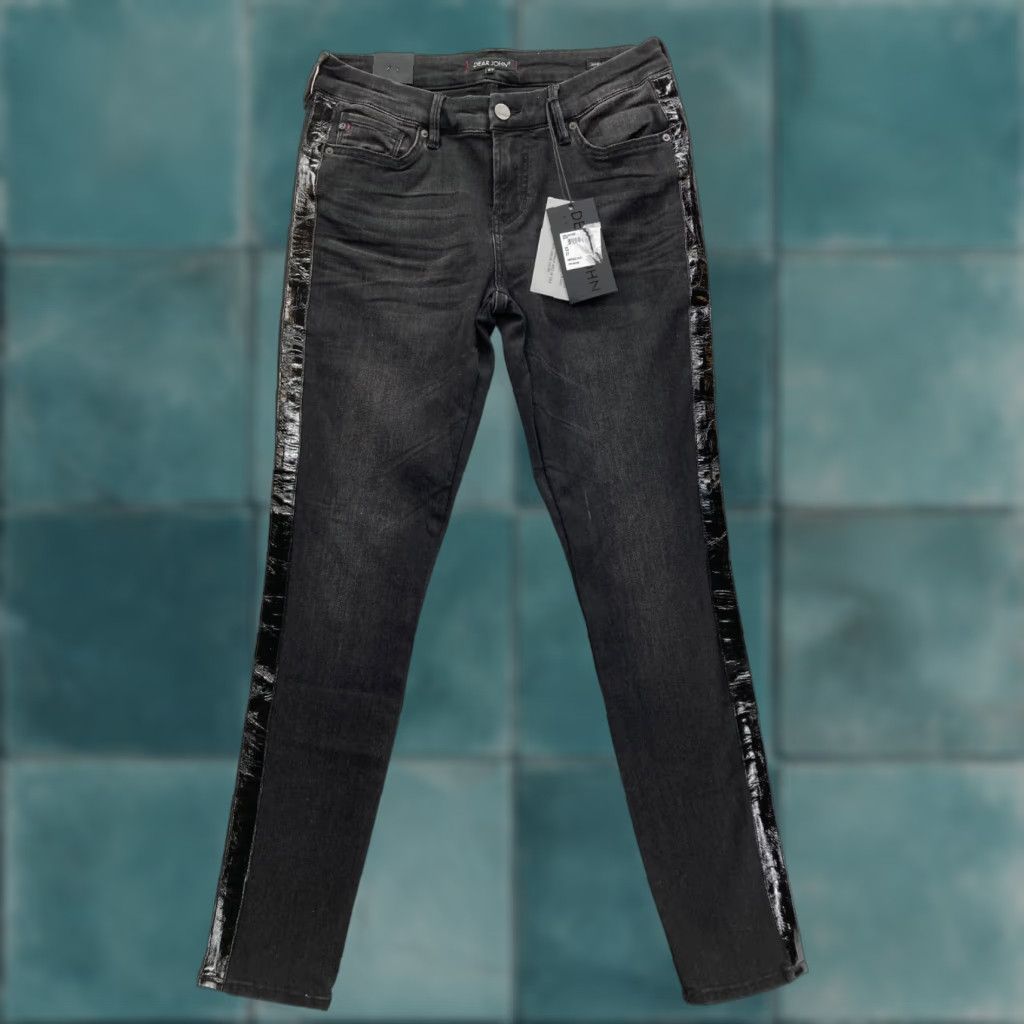 Joyrich Dear John Joyrich Jeans Women's 27 Black Stretch Denim Comfort Skinny Jeans NWT Size 27" / US 4 / IT 40 - 1 Thumbnail