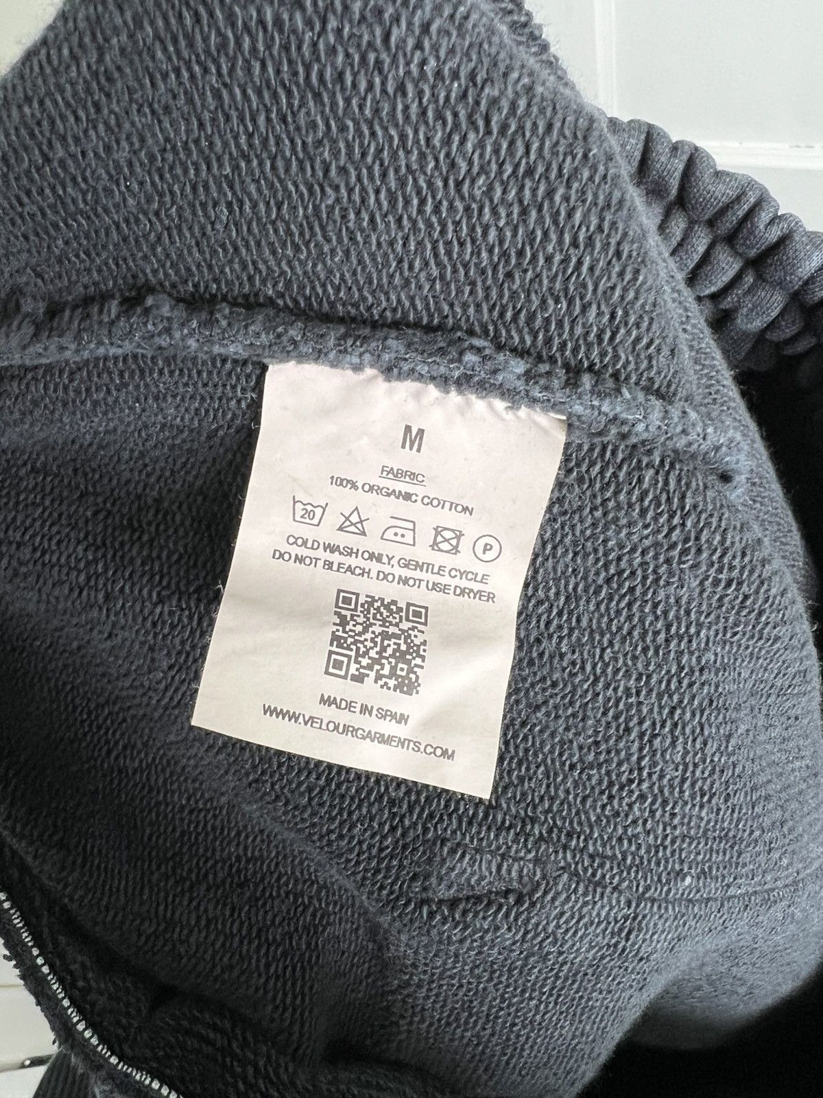 Other Velour Garments 600 GSM ‘Anthracite' Straight-leg Pants × 1 Size US 32 / EU 48 - 8 Thumbnail