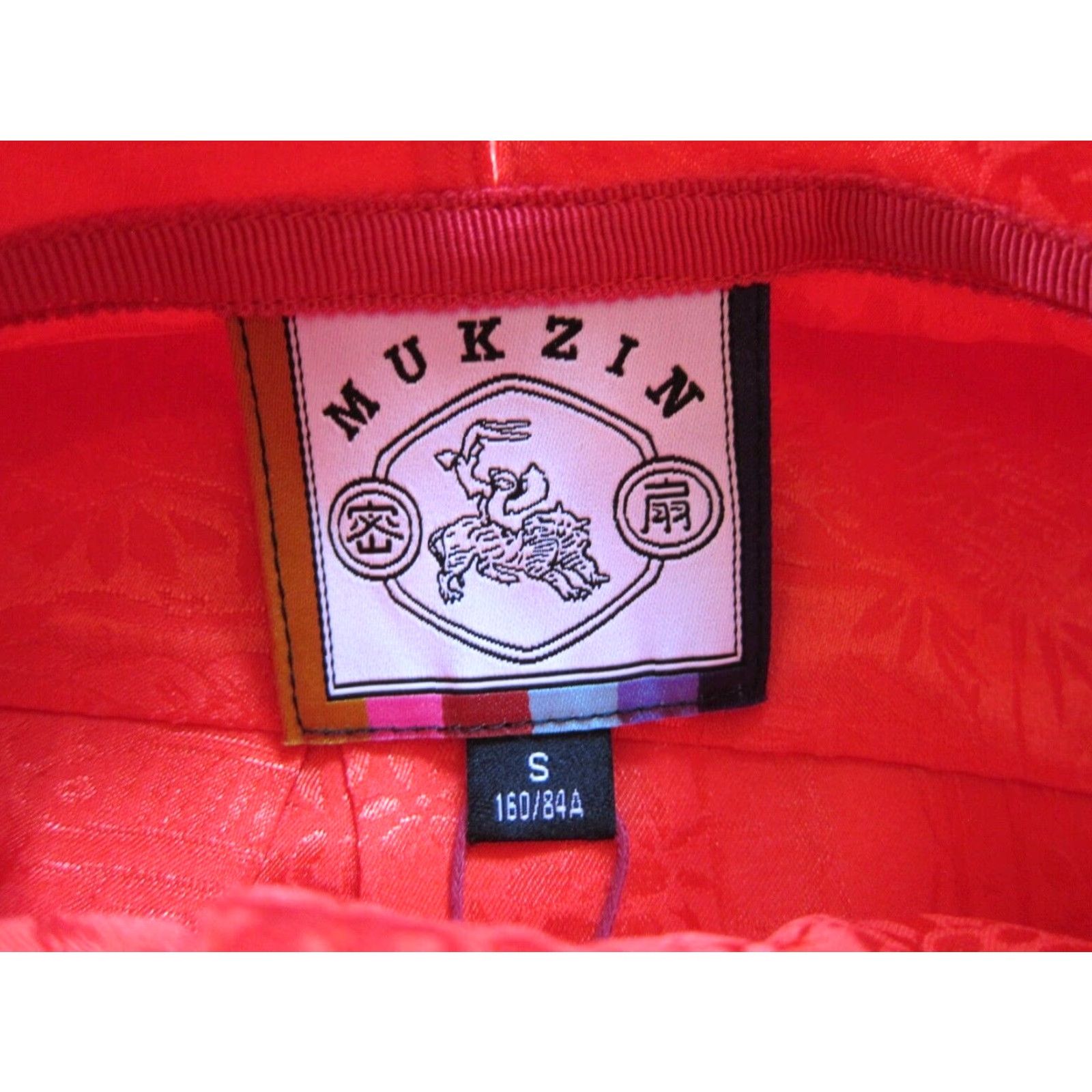 Vintage NWT Mukzin Red Satin Silky Pocket Button Down Long Sleeve Asian Blouse S 160/84A Red Satin Blouse with Pockets Size S / US 4 / IT 40 - 3 Thumbnail