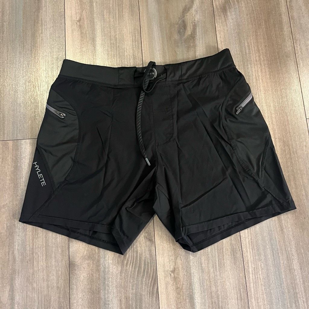 Lululemon Hylete Black Athletic Workout Shorts Men Large 5” inseam Size US 32 / EU 48 - 1 Thumbnail