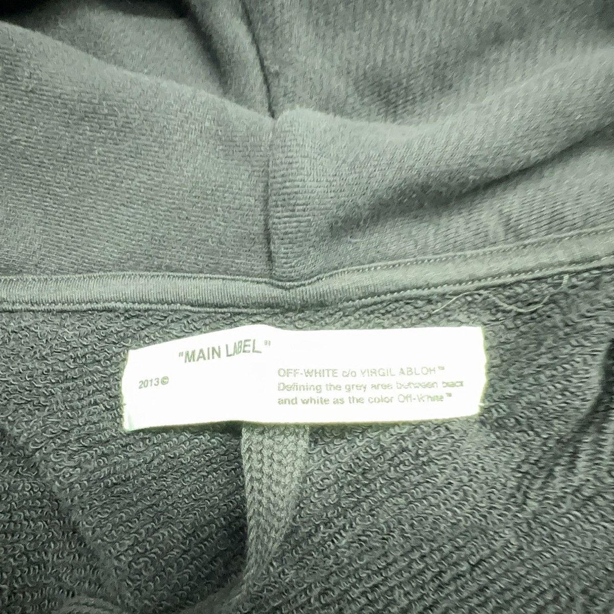 Off-White OFF-WHITE 19SS IMPRESSIONISM ZIP HOODIE Size US XL / EU 56 / 4 - 5 Thumbnail