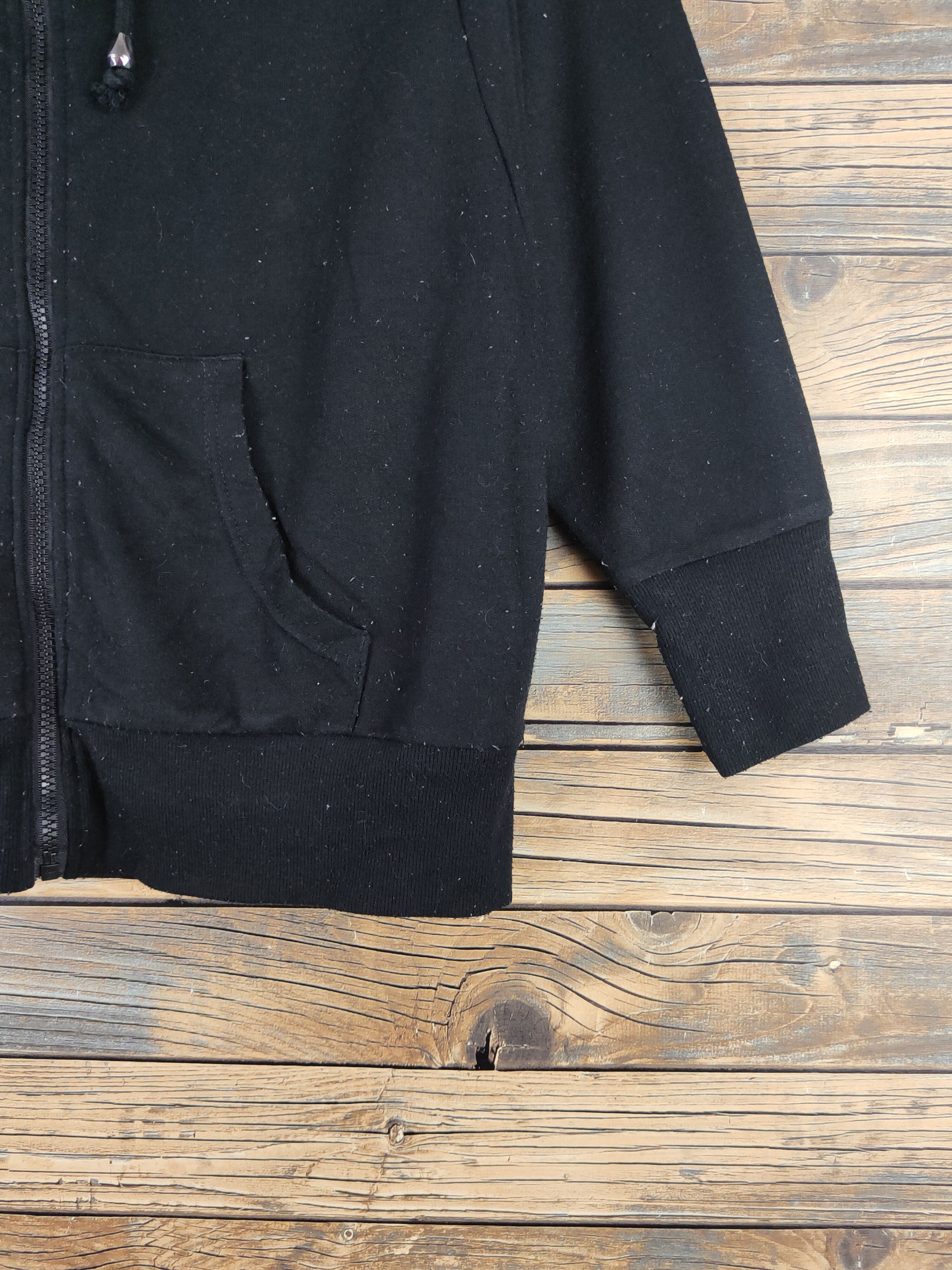 Japanese Brand DL Galyge cross Black Hoodie Sweatshirts #2730 Size M / US 6-8 / IT 42-44 - 8 Thumbnail
