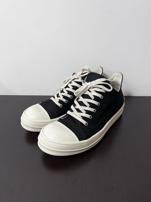 Rick Owens Rick owens drkshdw ramones low sneakers sz 42 | Grailed