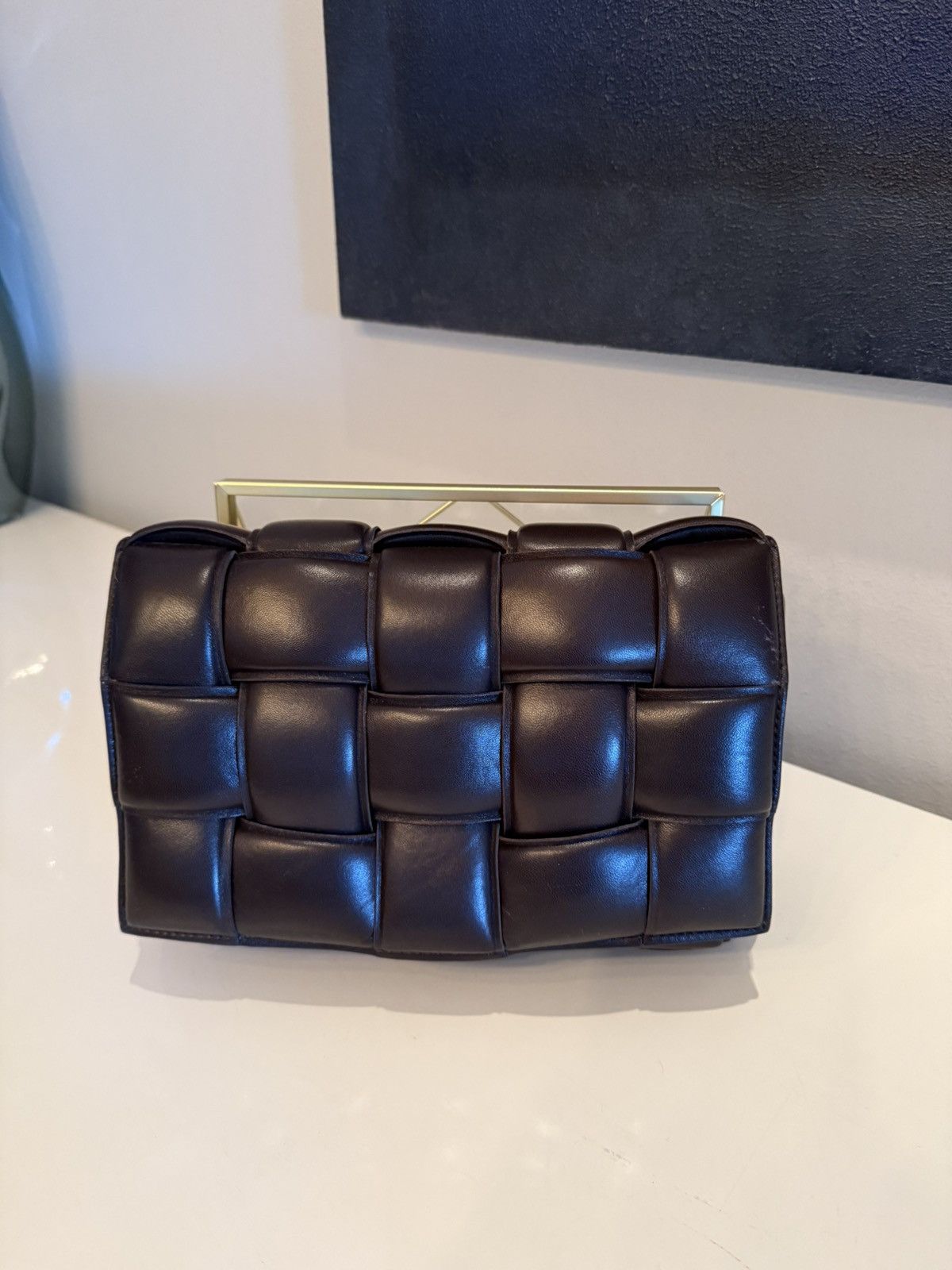 Bottega Veneta Bottega Veneta padded cassette in fondant Size ONE SIZE - 9 Thumbnail