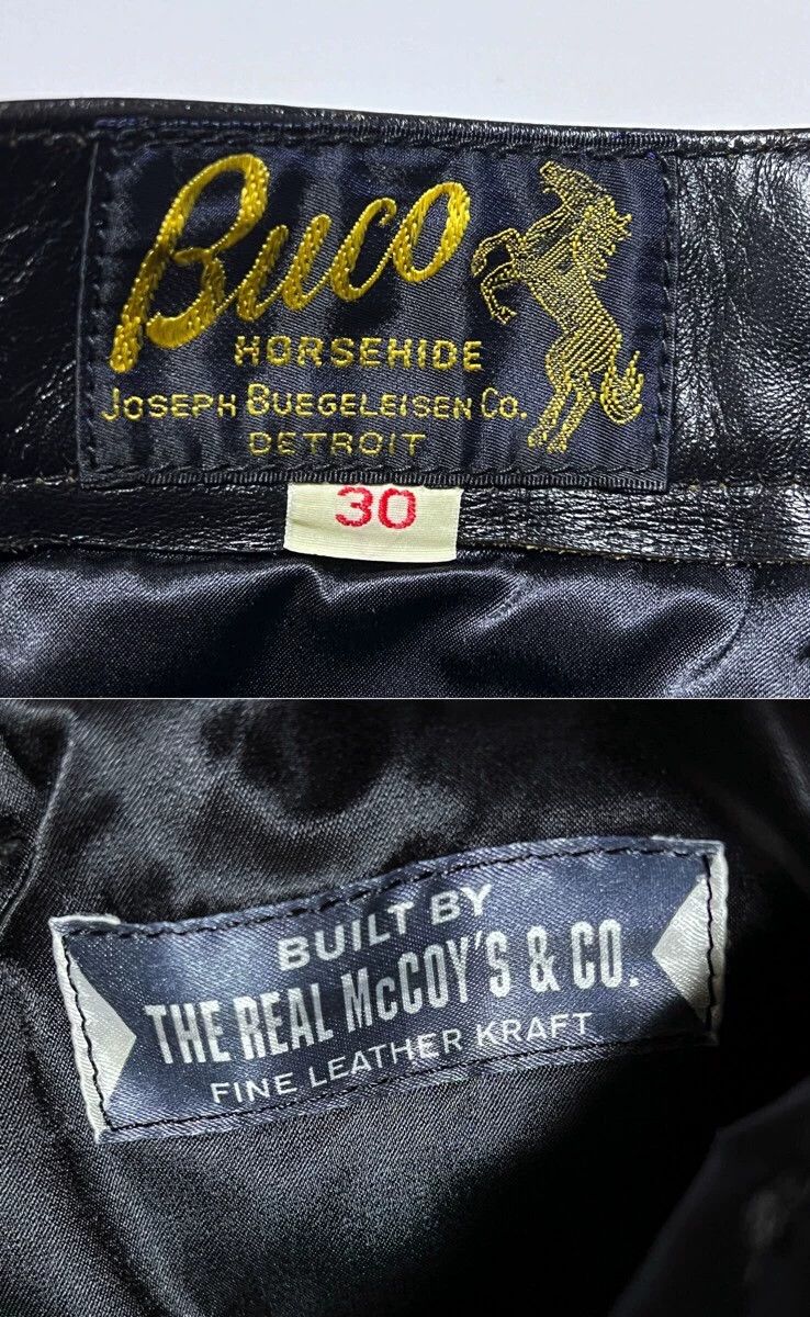 The Real McCoy's The Real McCoys F239, Buco Horsehide Leather Jacket Size US 30 / EU 46 - 8 Thumbnail