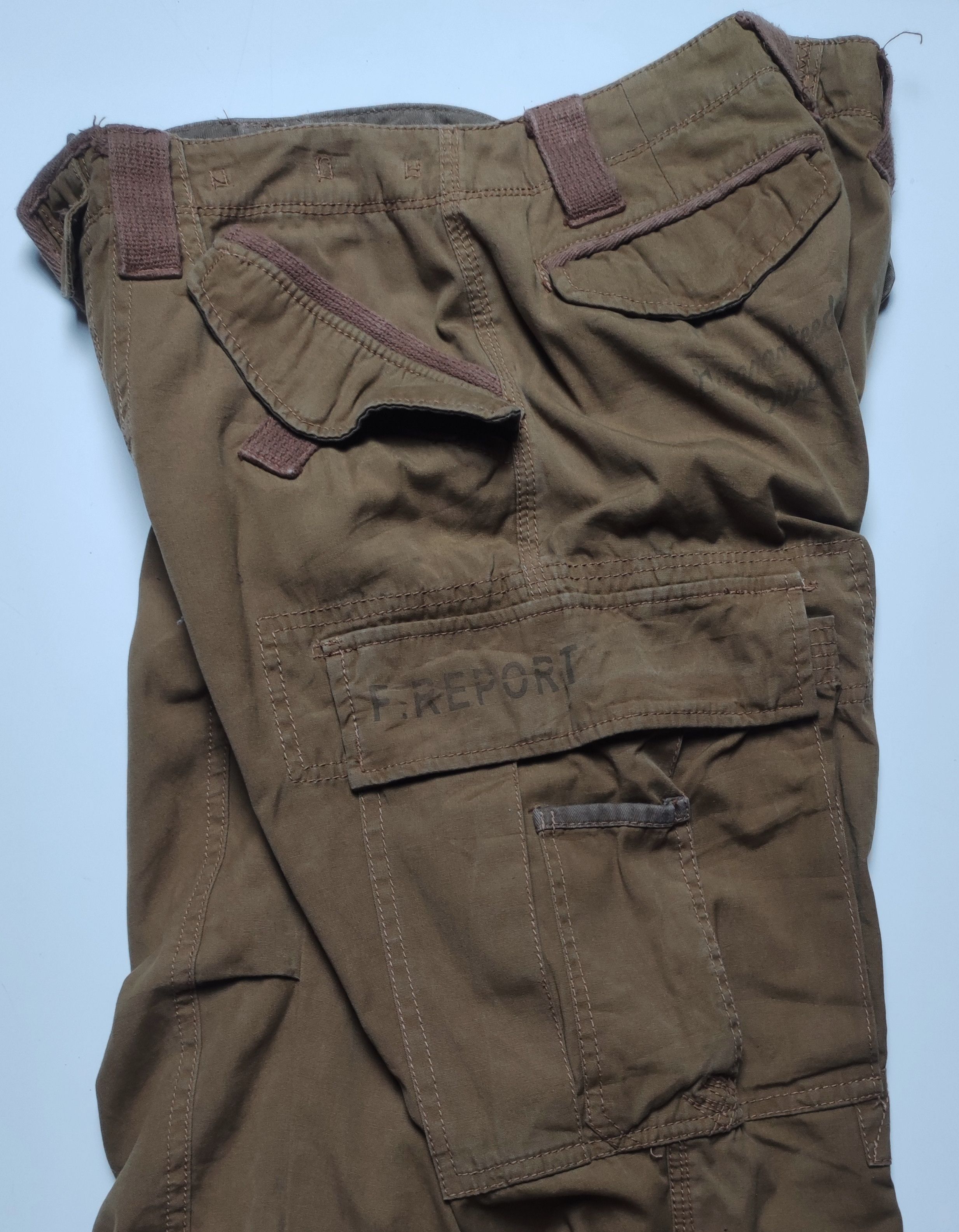 Other Flash Report Army Inspired Multipocket Cargo 3/4 Pants Size US 31 - 4 Thumbnail
