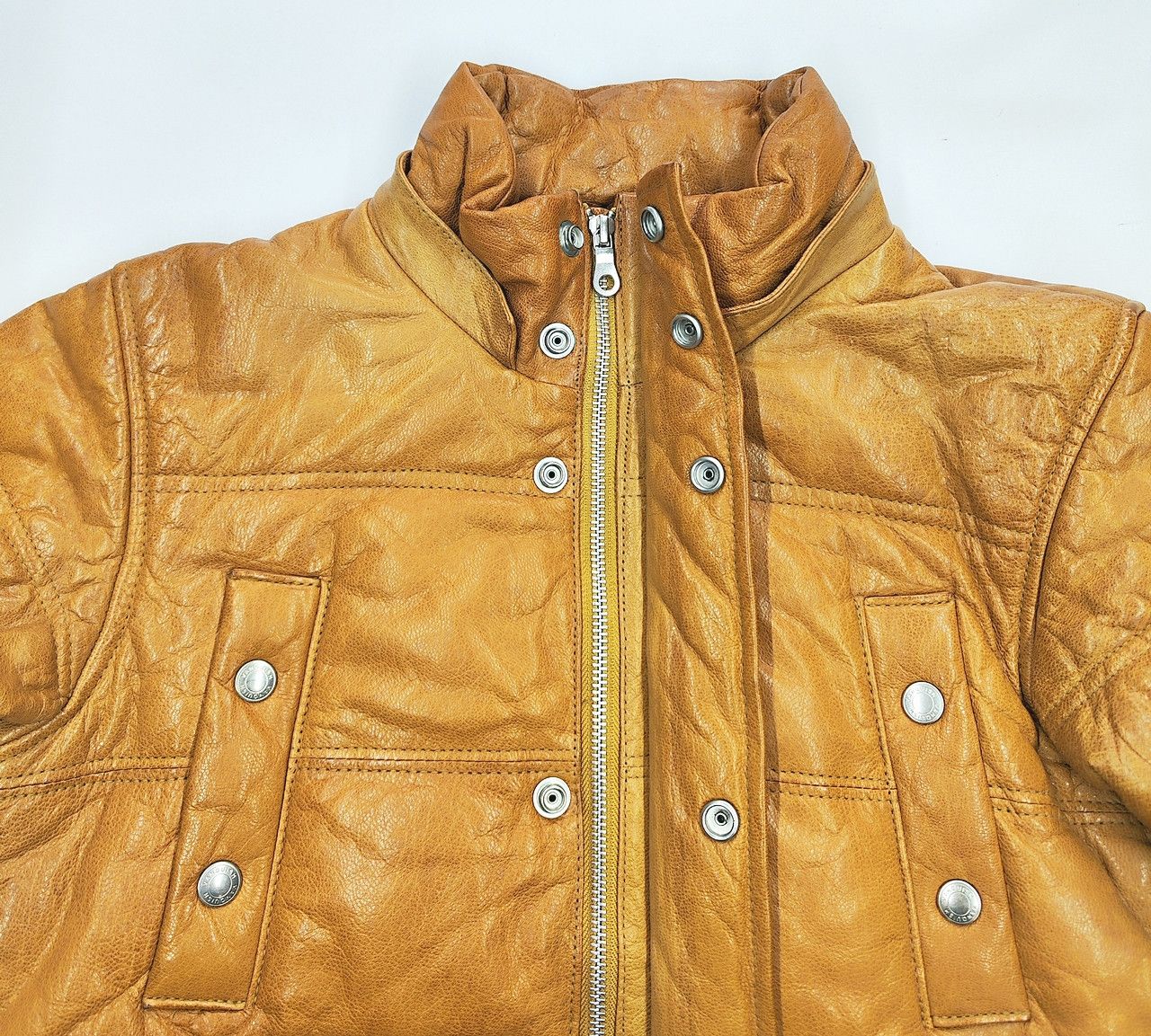 Vanquish VANQUISH Tokyo leather jacket puffer hoody Size US S / EU 44-46 / 1 - 9 Thumbnail