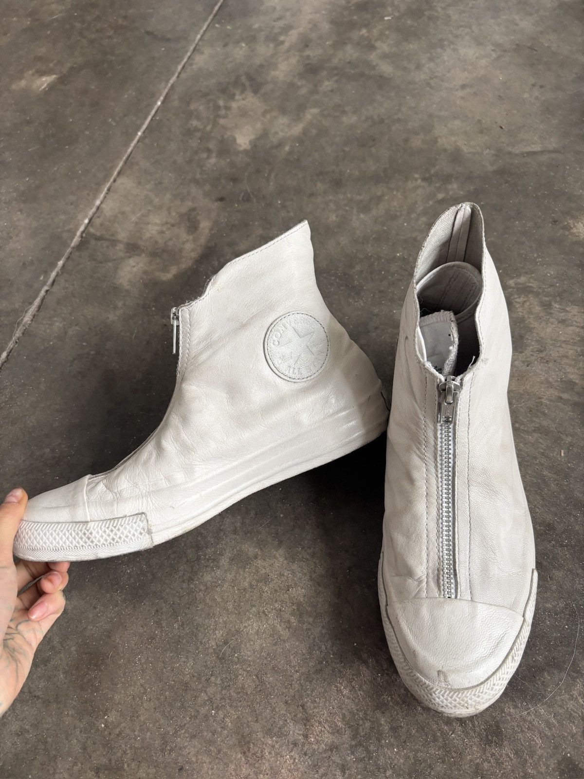 Converse converse x guidi front zip shroud sneaker Size US 7 / IT 37 - 4 Thumbnail