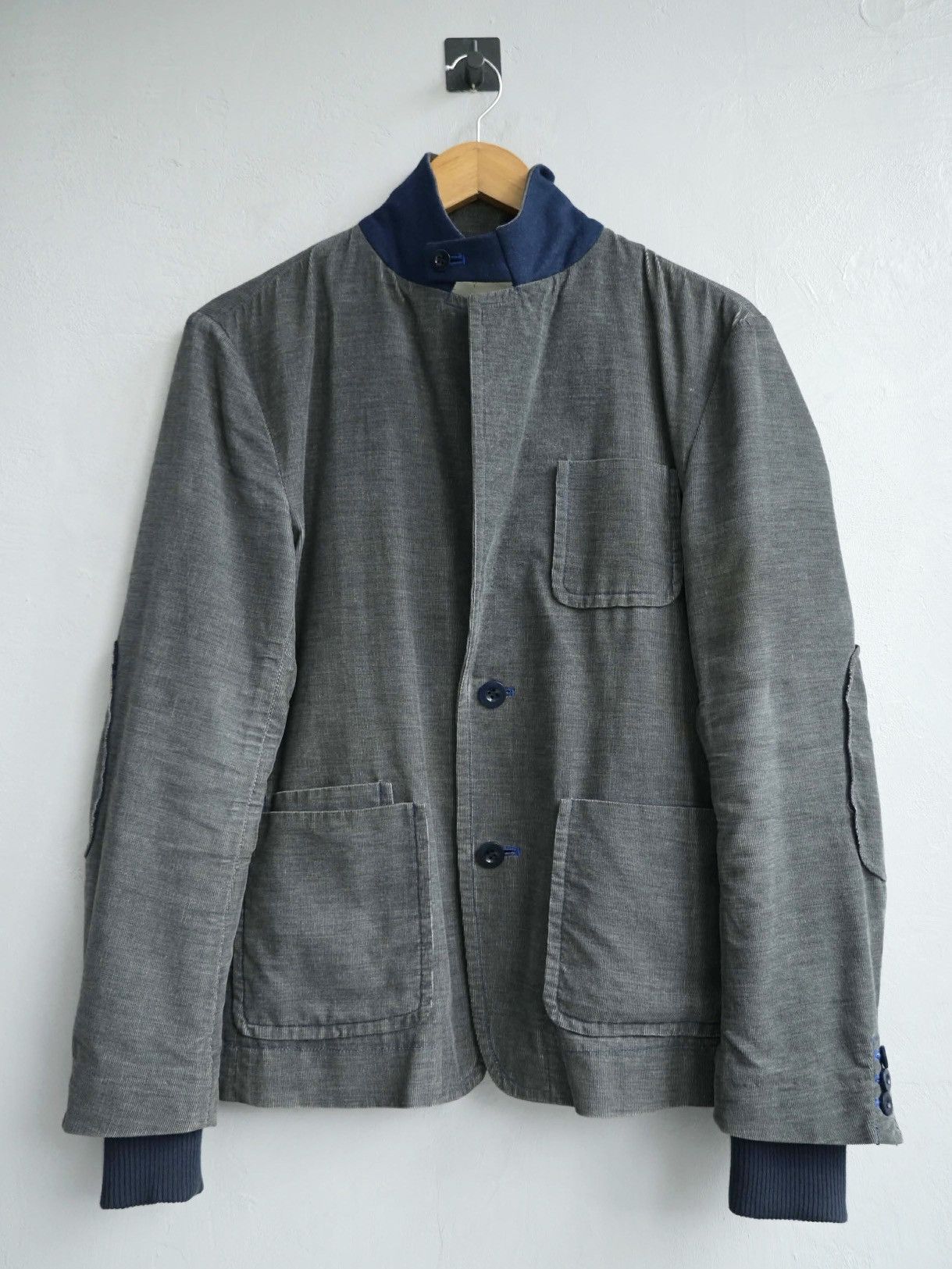 Sacai Sacai AW13 Elbow Patch Jacket Size US M / EU 48-50 / 2 - 1 Thumbnail