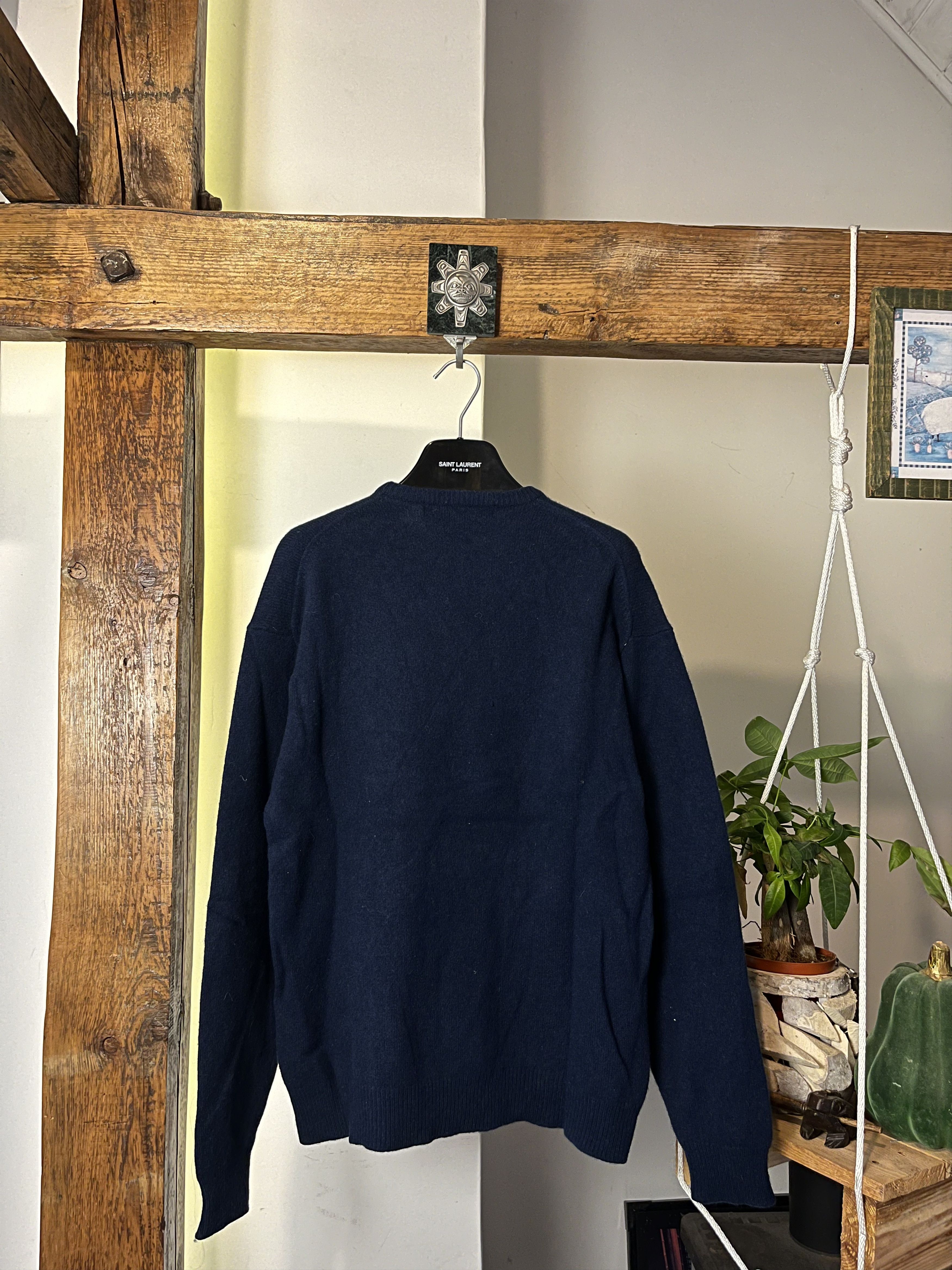 Nike × Vintage 90s Nike Golf Swosh Wool Knitwear Size US M / EU 48-50 / 2 - 2 Thumbnail