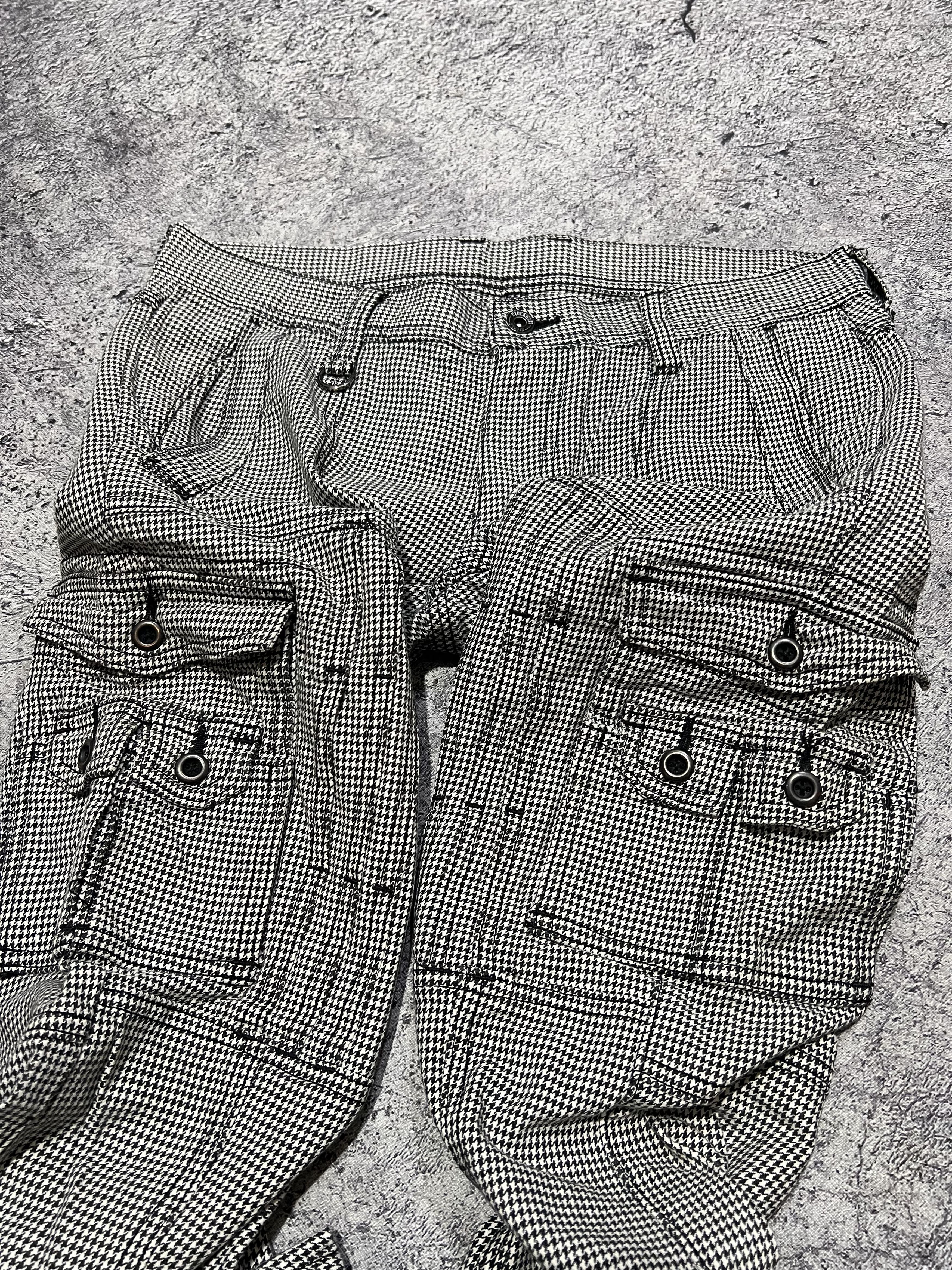 Japanese Brand 2000s Nicole Ifsixwasnine Flare Work Cargo y2k Size US 34 / EU 50 - 3 Thumbnail