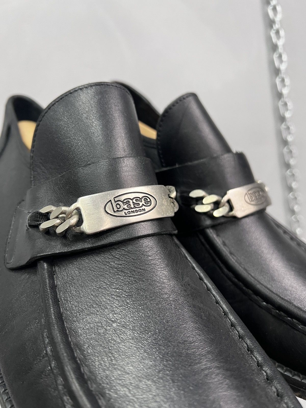 Hedi Slimane Chain avant garde gothic loafers hedi slimane style y2k Size US 10 / EU 43 - 4 Thumbnail