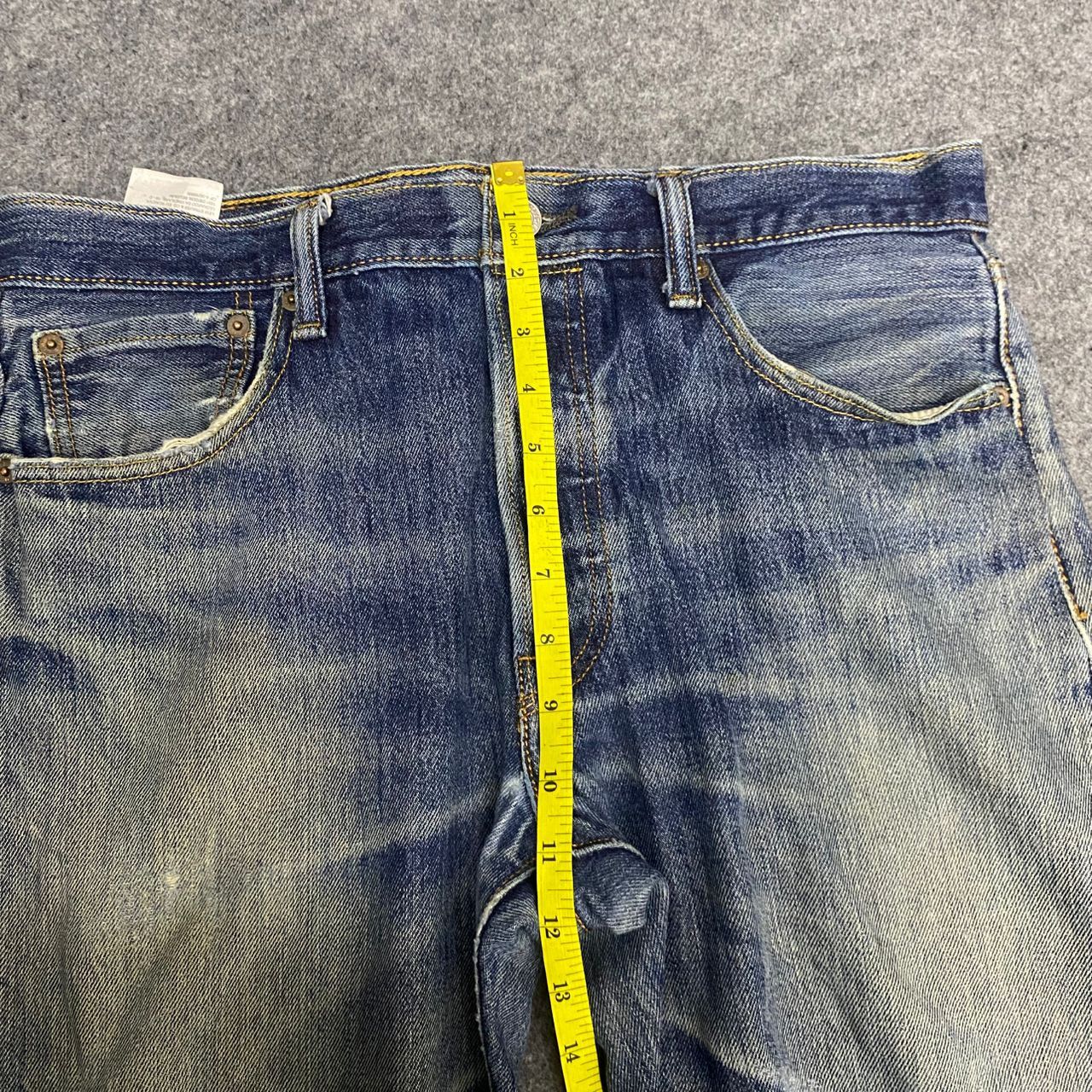 Levi's Vintage Levis 501 Distressed Denim Kurt Cobain Style Size US 34 / EU 50 - 4 Thumbnail