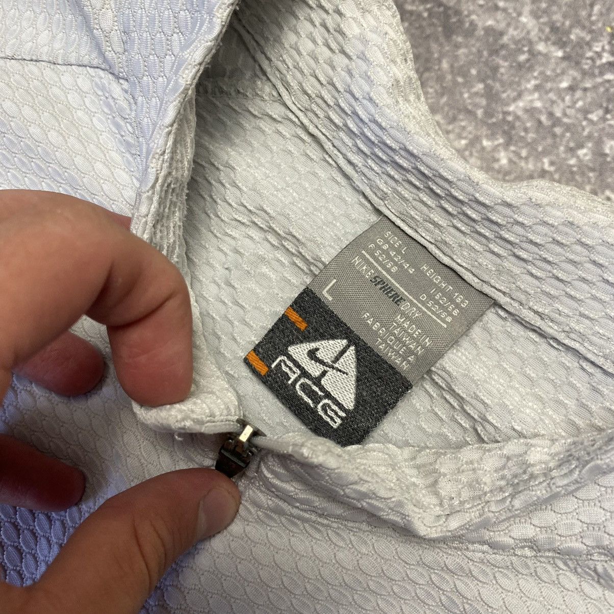 Vintage Vintage Nike ACG termo 1/3 zip 90’s sportswear sweatshirt Size US L / EU 52-54 / 3 - 6 Thumbnail