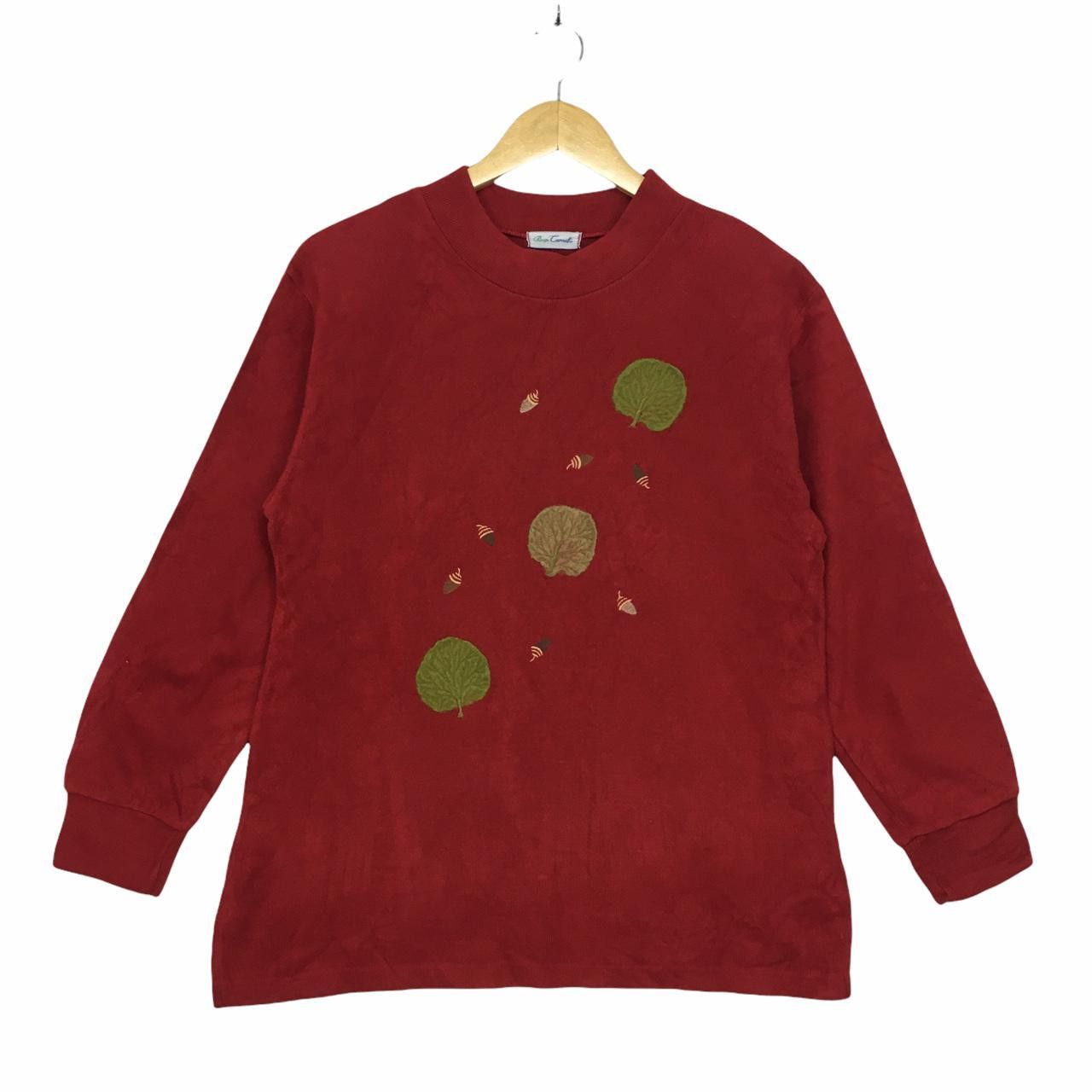 Rogue Vtg ROUGE CARNET Crewneck Sweatshirt Streetwear Size S / US 4 / IT 40 - 1 Thumbnail
