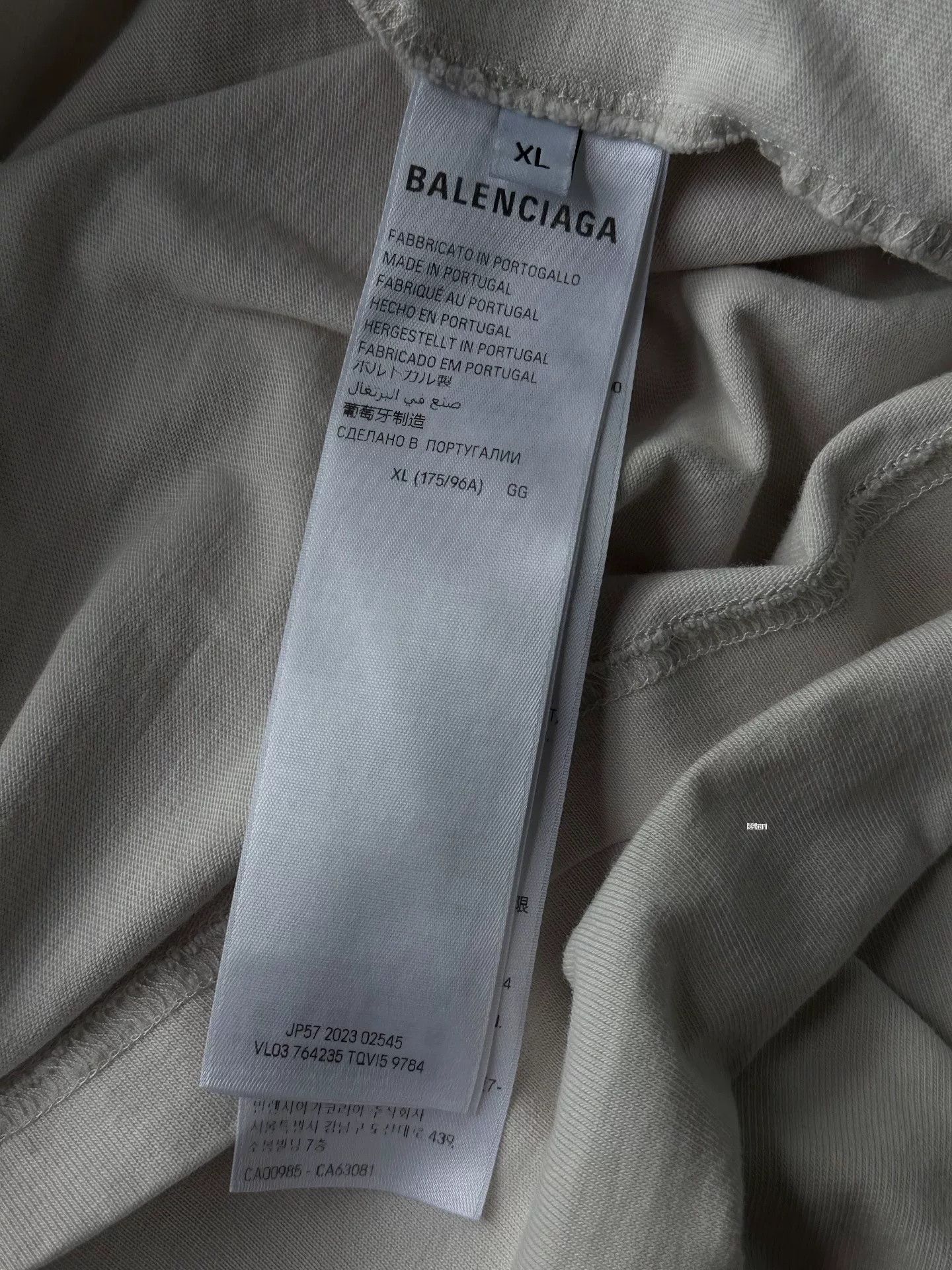 Balenciaga Balenciaga Dissolved Coke Short Sleeve Size US XL / EU 56 / 4 - 2 Thumbnail