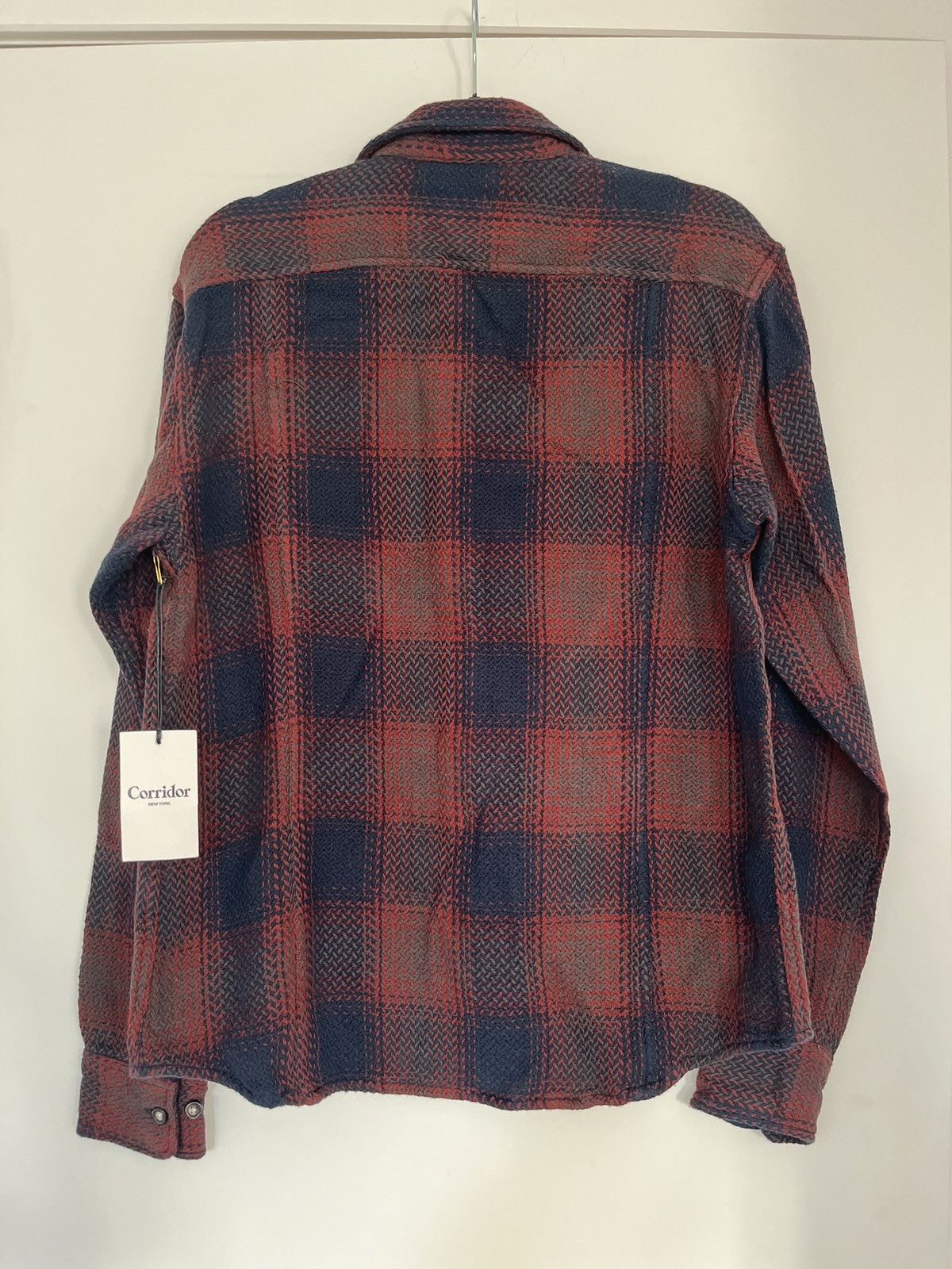 Corridor Corridor Acid Plaid Shirt - Coastal Lichen Size US XS / EU 42 / 0 - 4 Thumbnail