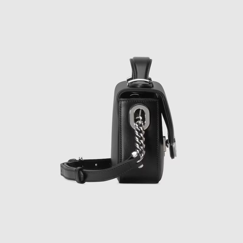 Gucci o1s1wg110225 Size: OS / Petite GG Mini Shoulder Bag in Black Size ONE SIZE - 5 Thumbnail