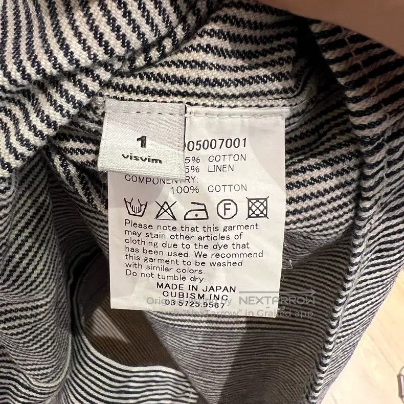 Visvim Visvim 16SS ICT BLACK ELK HICKORY Stripe Shirt Size US S / EU 44-46 / 1 - 4 Thumbnail