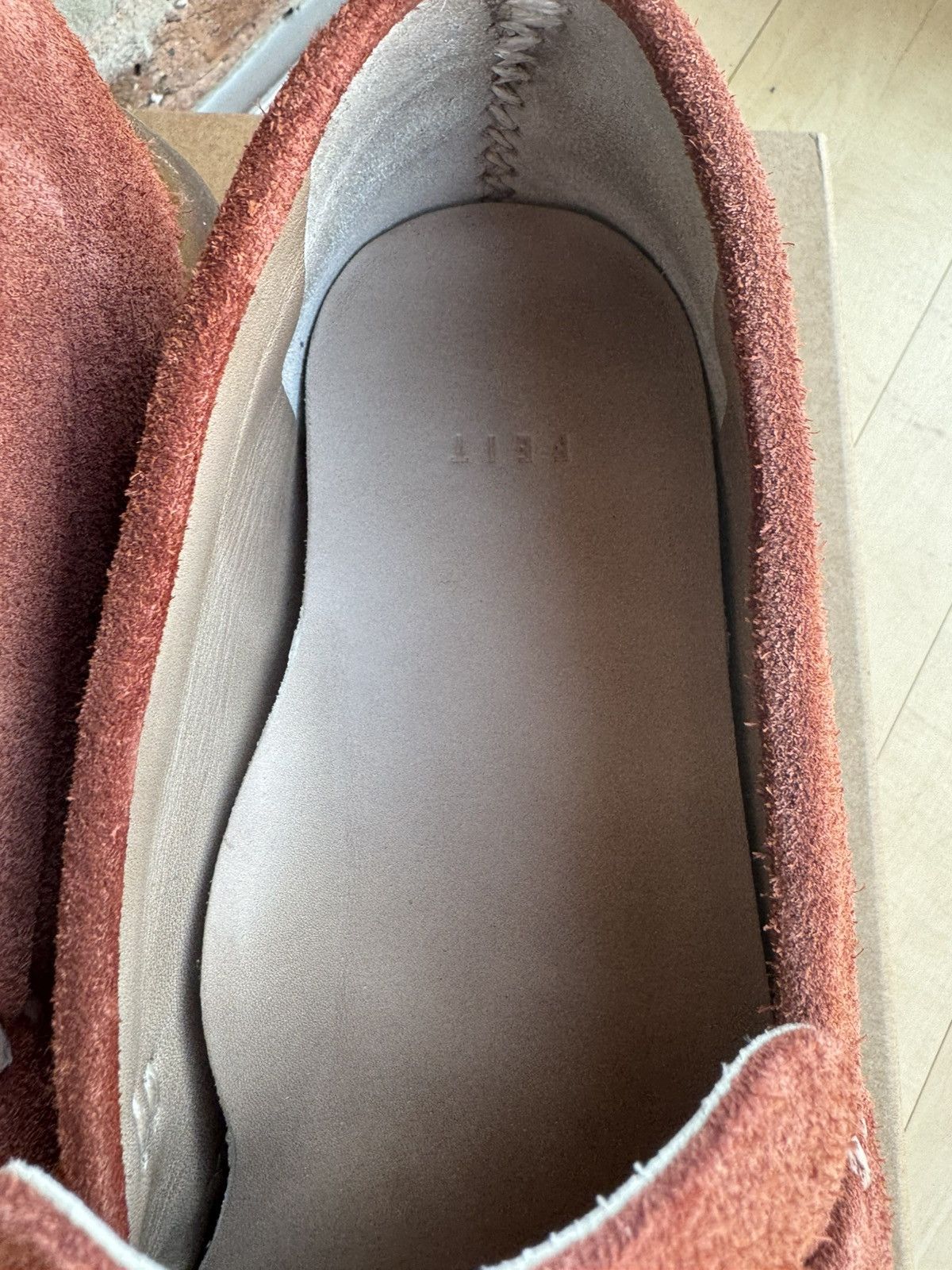 Feit Feit Terracotta Latex Loafer Suede Sz 43 Size US 10.5 / EU 43-44 - 3 Thumbnail