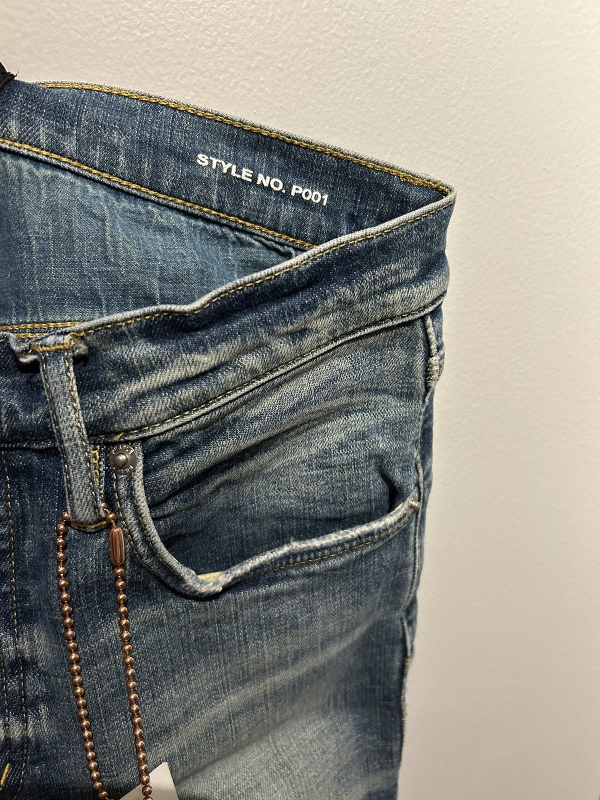 Purple Brand PURPLE BRAND TINTED INDIGO BLOWOUT JEANS Size US 30 / EU 46 - 3 Thumbnail