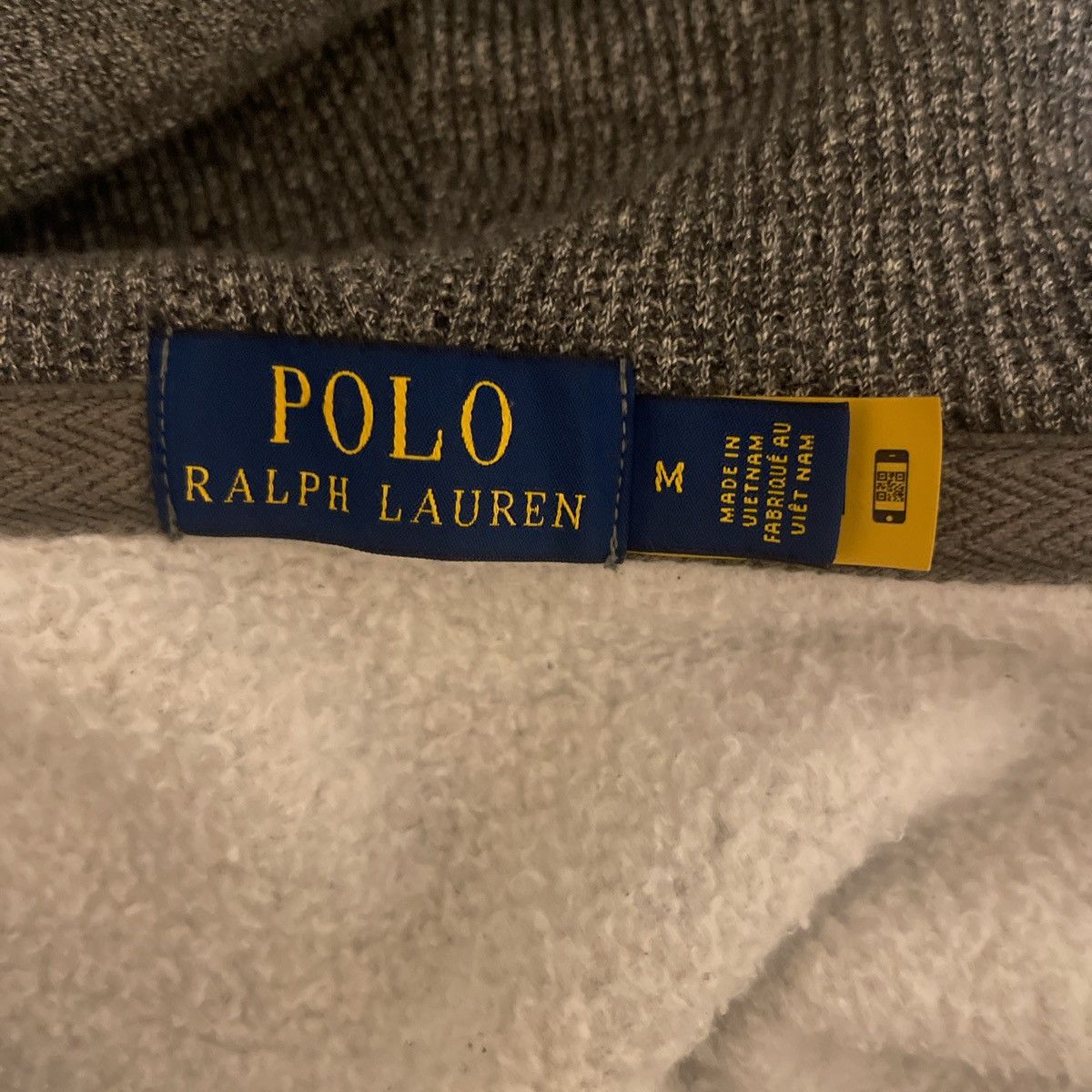 Polo Ralph Lauren Medium sized grey polo hoodie Size US M / EU 48-50 / 2 - 3 Thumbnail