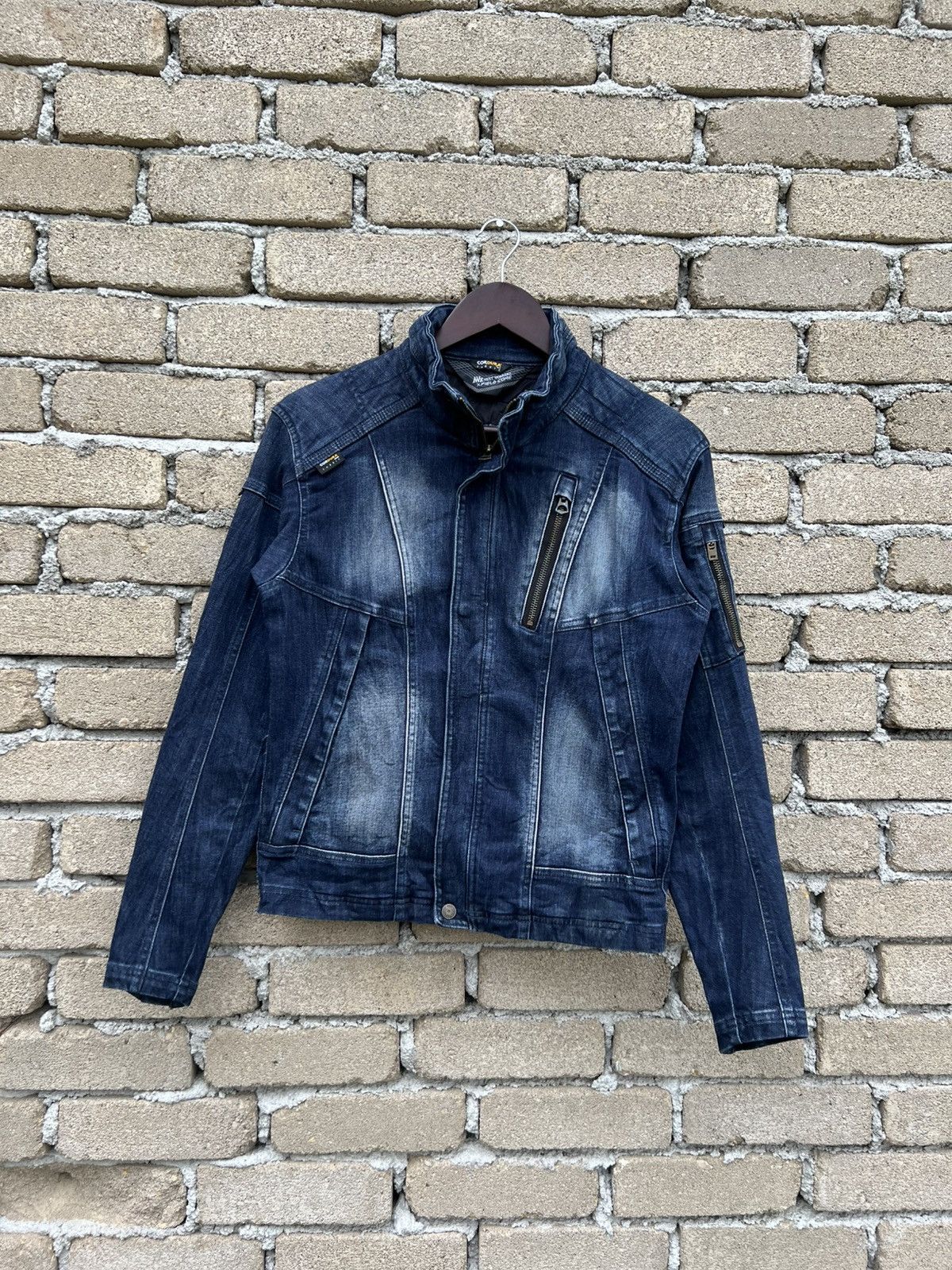 Japanese Brand Field Core Cordura Fabric Bikers Jacket Size M / US 6-8 / IT 42-44 - 2 Thumbnail