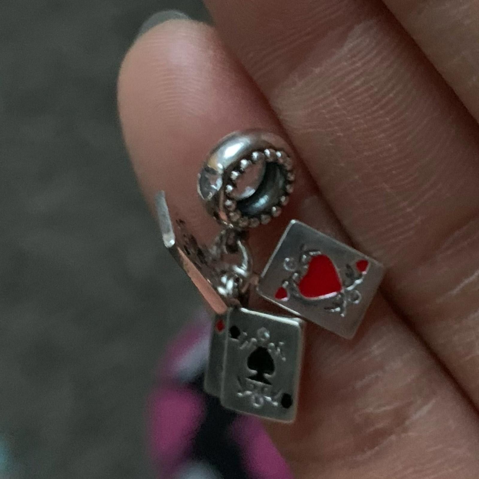 Other NWOT Playing Card Dangle Charm Sterling Silver 925 Size ONE SIZE - 9 Thumbnail