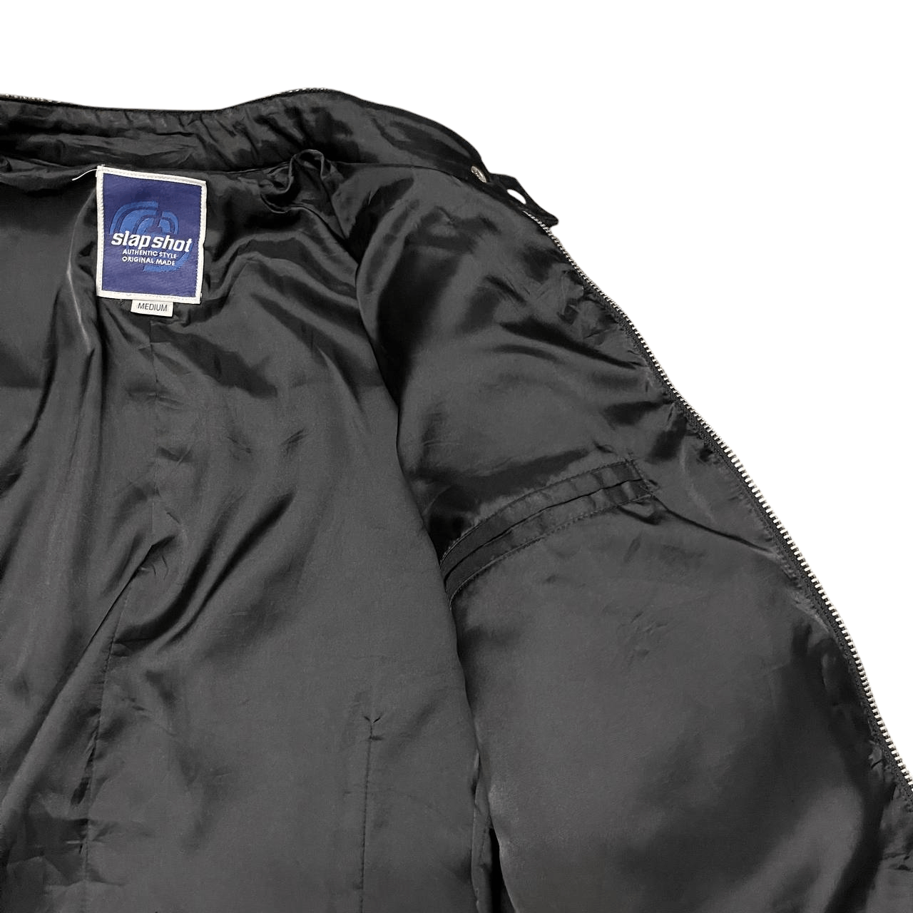 Japanese Brand Vintage Slap Shot Wool Motorcycle Jacket Size US M / EU 48-50 / 2 - 6 Thumbnail
