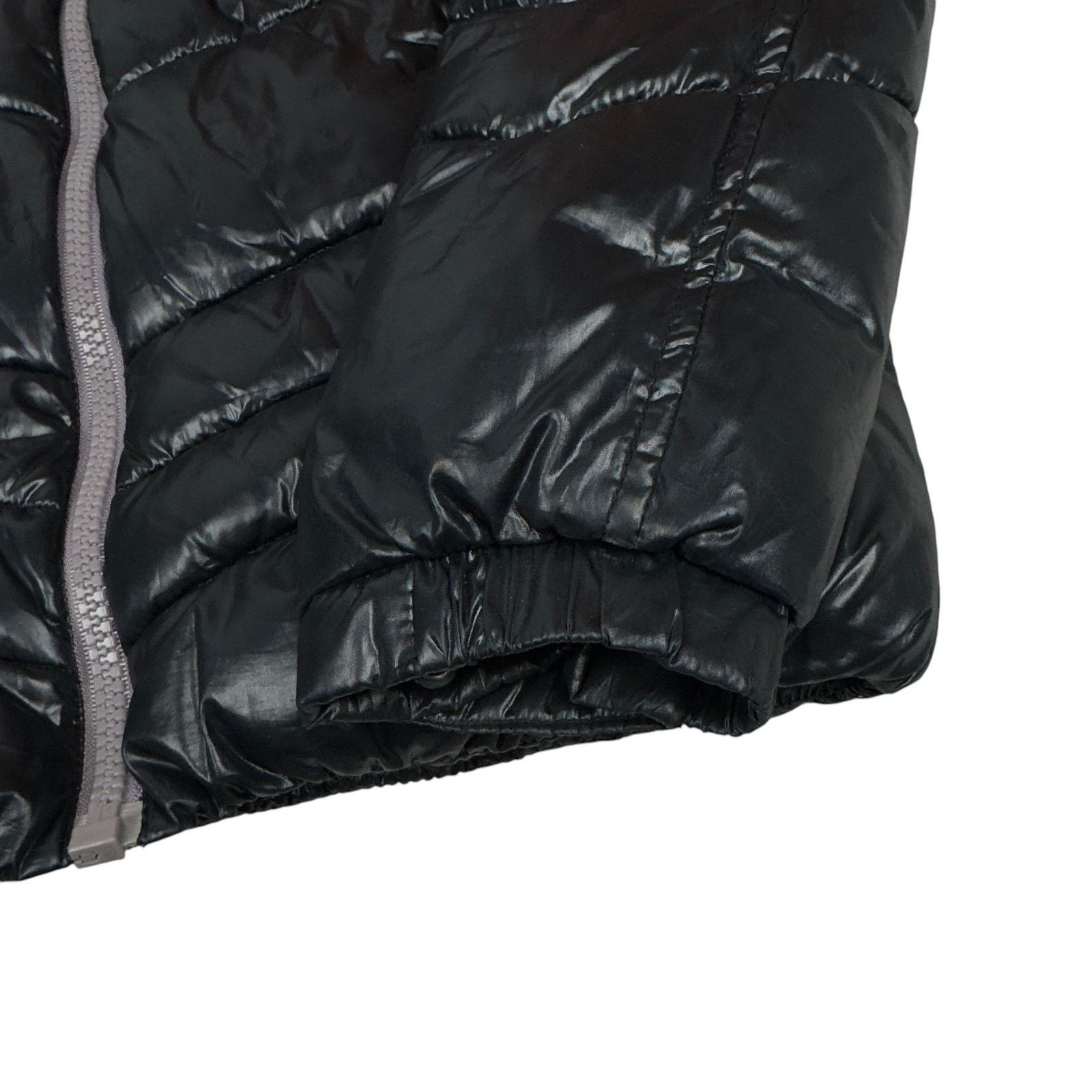 Evisu × Vintage Evisu Women's Black Long Sleeve Hooded Full Zip Jacket M Size M / US 6-8 / IT 42-44 - 5 Thumbnail
