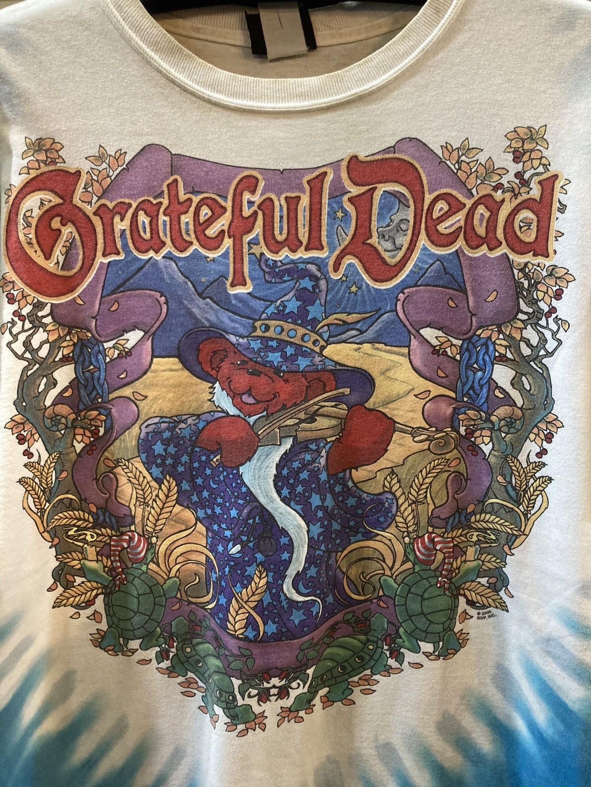 Grateful Dead Vintage Grateful dead T shirt liquidblue Size US XL / EU 56 / 4 - 2 Thumbnail