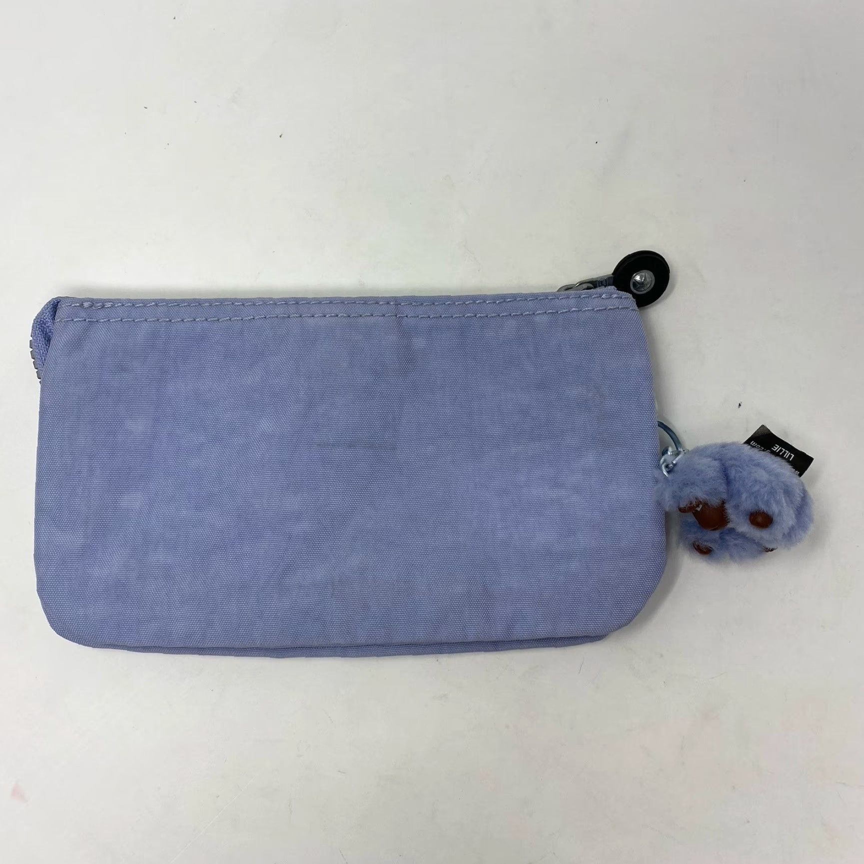 Vintage KIPLING Clutch Wallet Nylon Zip Top Organizer Blue Lillie Keychain 90s Womens S Blue Size S / US 4 / IT 40 - 5 Thumbnail