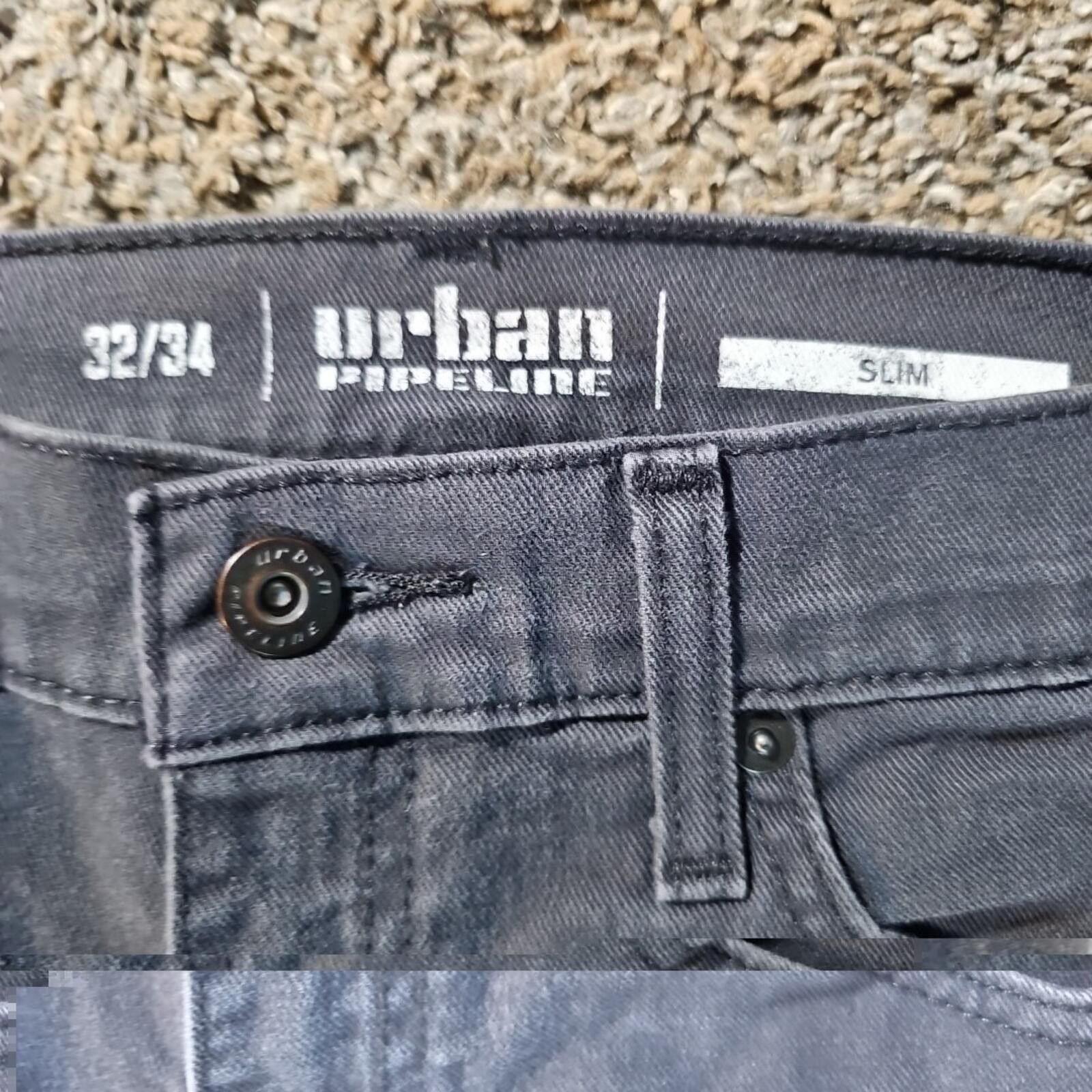 Urban Pipeline Urban Pipeline Slim 32x34 Gray Jeans Size US 32 / EU 48 - 2 Thumbnail