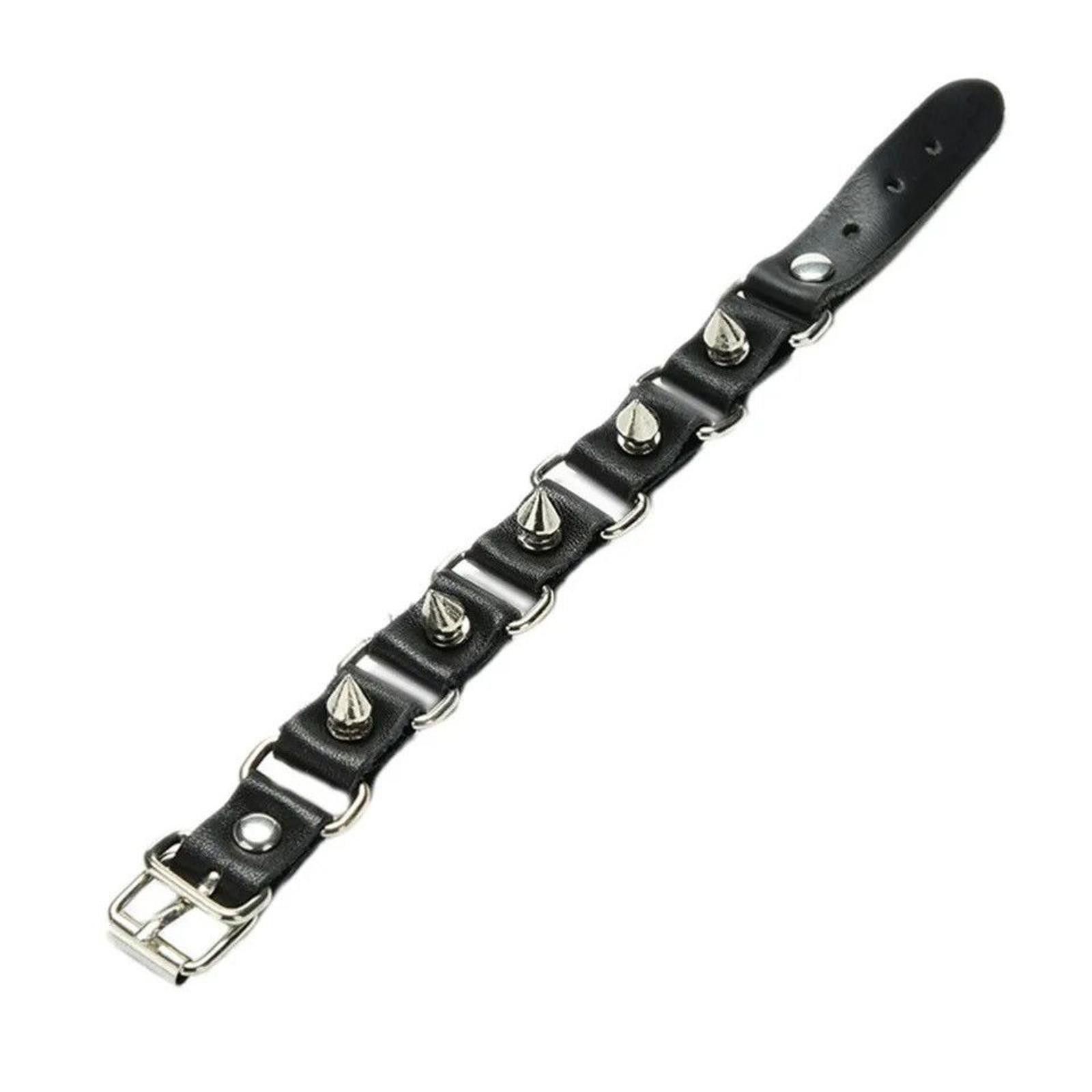 Jewelry Spikes Rivert Bracelet Size ONE SIZE - 2 Thumbnail