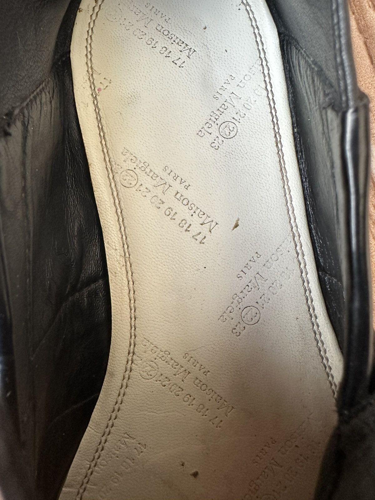 Maison Margiela Maison Margiela Tabi Leather Loafer Size US 6 / IT 36 - 16 Thumbnail