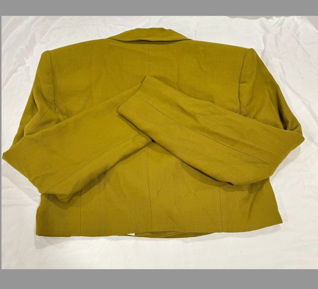 Zara Zara Linen blend double breasted cropped blazer and Pants S Size S / US 4 / IT 40 - 8 Thumbnail