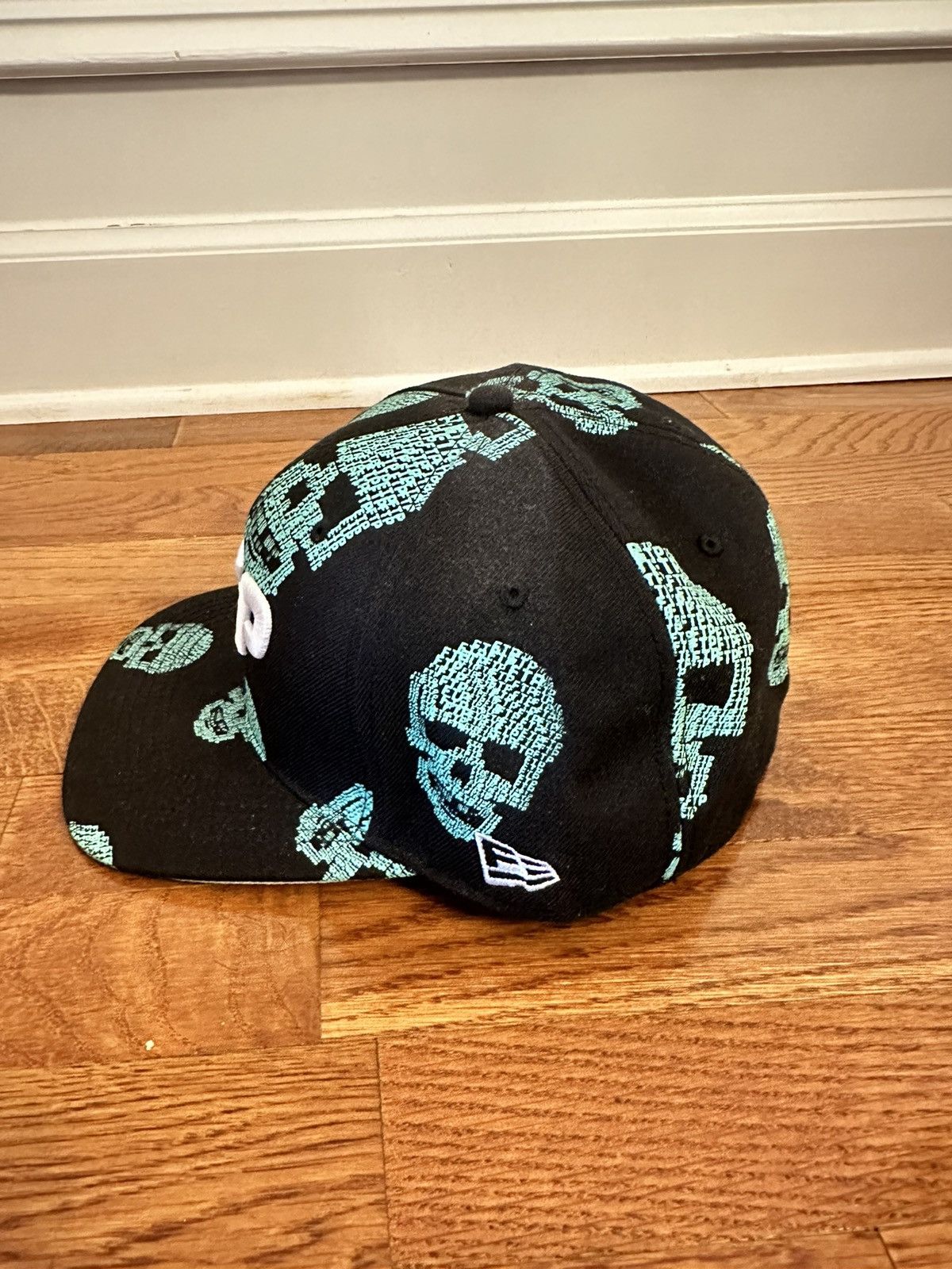 Fuck The Population FTP Skull Fitted Hat Black Size 8 Size ONE SIZE - 6 Thumbnail