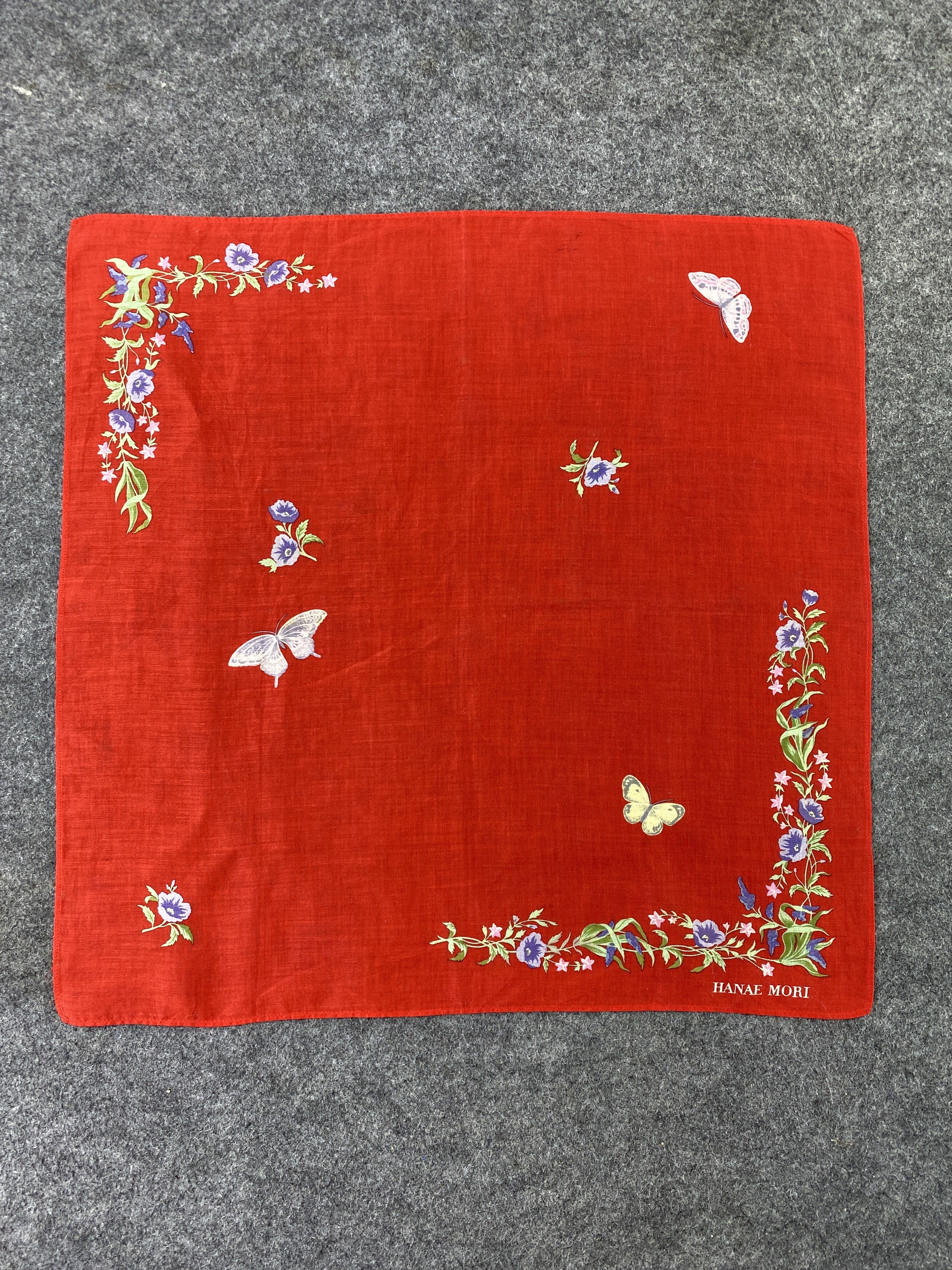 Hanae Mori Hanae Mori Handkerchief / Bandana / Neckerchief-B378 Size ONE SIZE - 3 Thumbnail