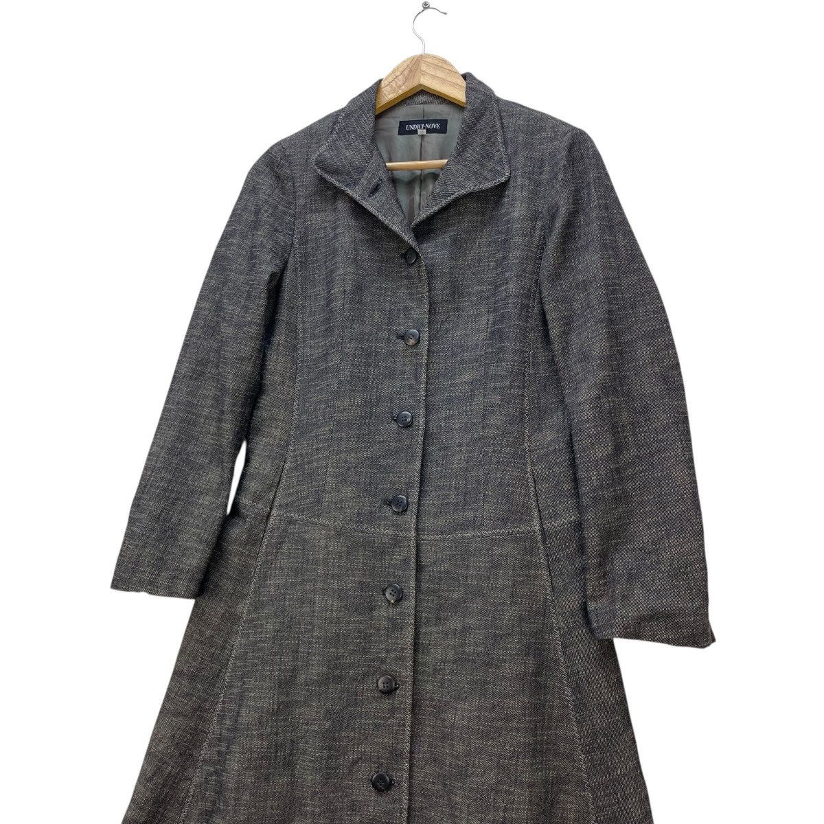 Issey Miyake Vintage Long Dress Coat Flared Hem Size M / US 6-8 / IT 42-44 - 6 Thumbnail