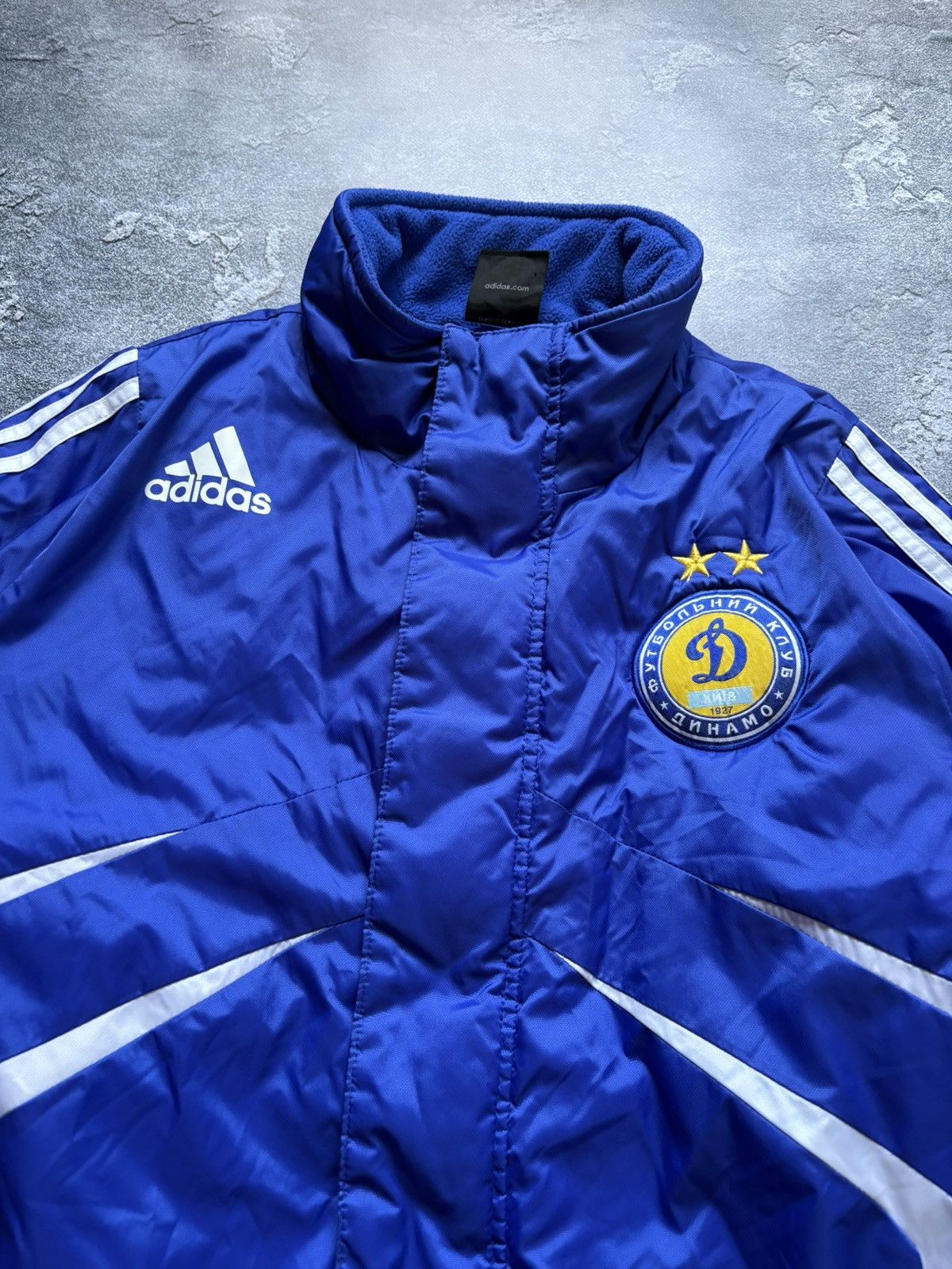 Adidas 2009 Adidas Dynamo Kyiv Soccer Jacket Rare Size US S / EU 44-46 / 1 - 4 Thumbnail