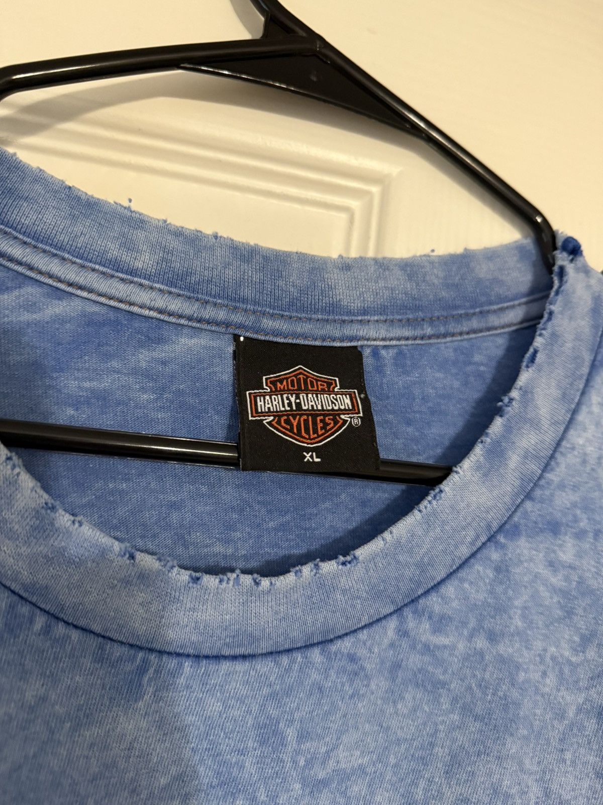 Harley Davidson × Vintage Harley Davidson Vintage Las Vegas Long Sleeve Size US XL / EU 56 / 4 - 3 Thumbnail