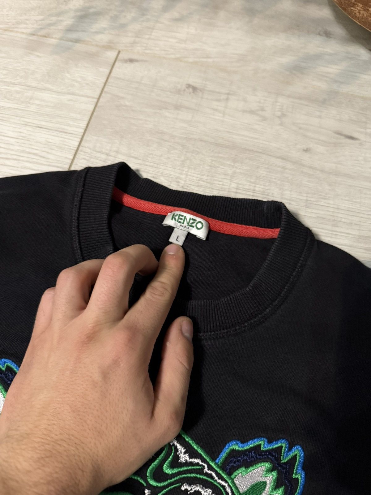 Kenzo Kenzo crewneck logo Sweatshirt Size US L / EU 52-54 / 3 - 3 Thumbnail