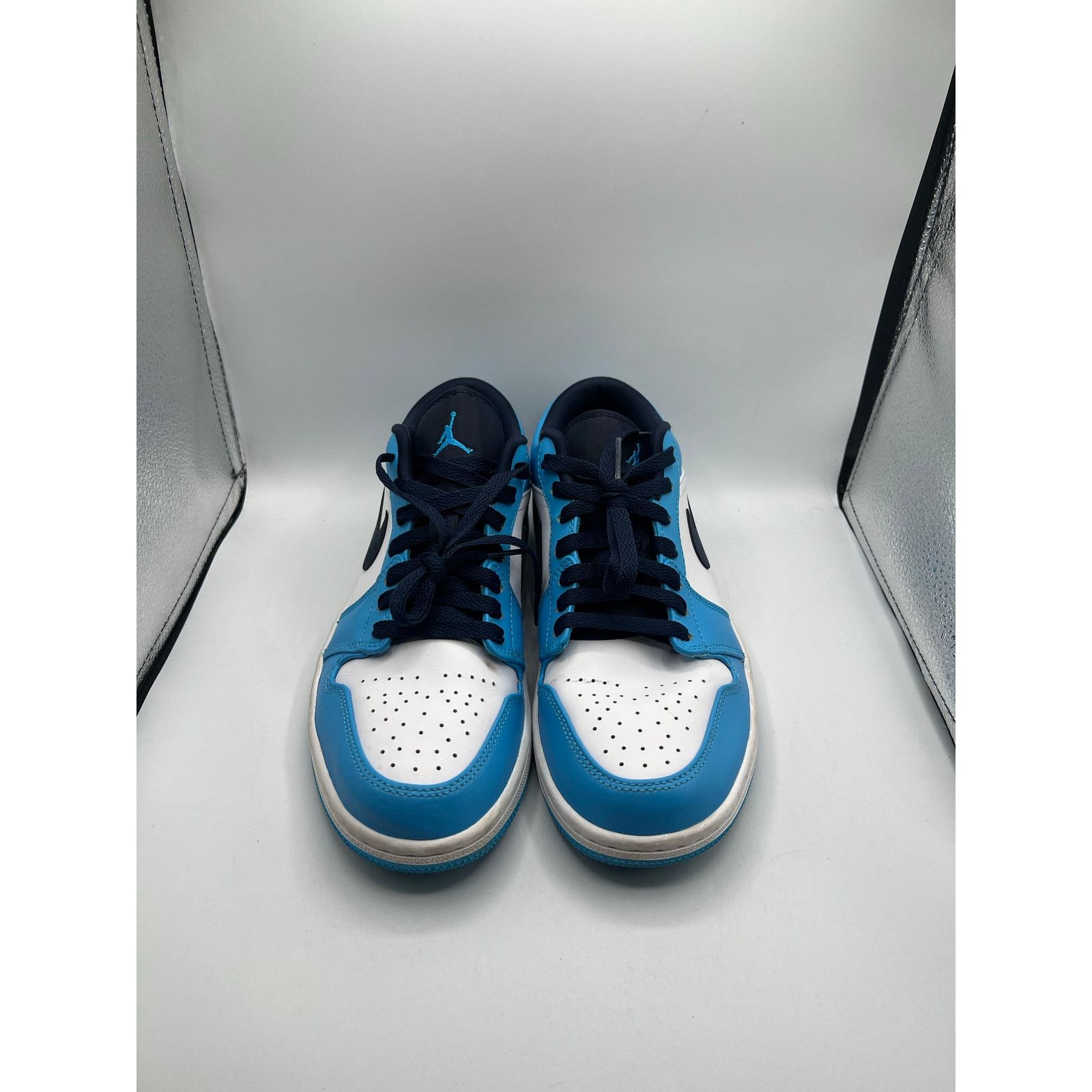 Jordan Brand Air Jordan 1 Low “UNC” size 8 men’s used Size US 8 / EU 41 - 2 Thumbnail